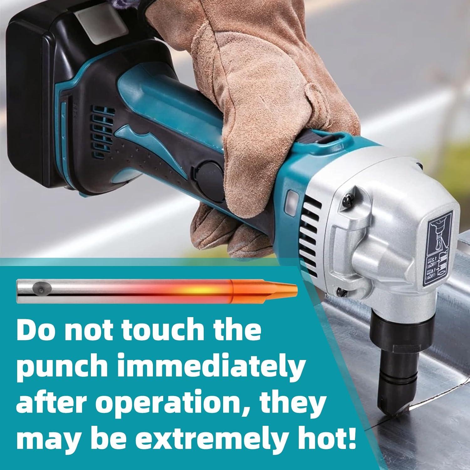 Punzón Nibbler Makita A-83951 Reemplazo Acero 16 Gauge