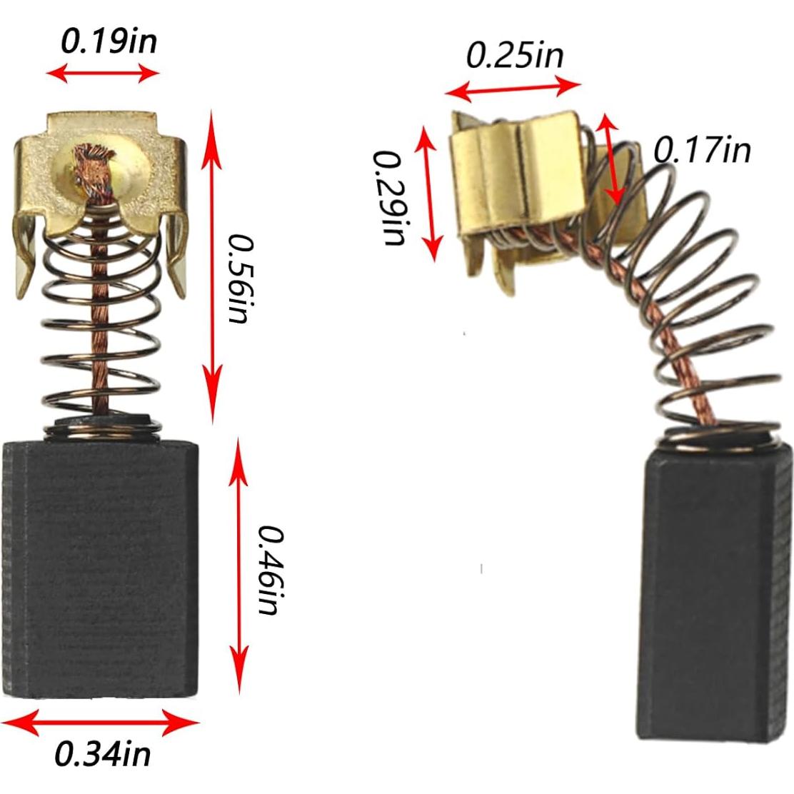 Juego de Cepillos de Carbón CB407 para Herramientas Makita