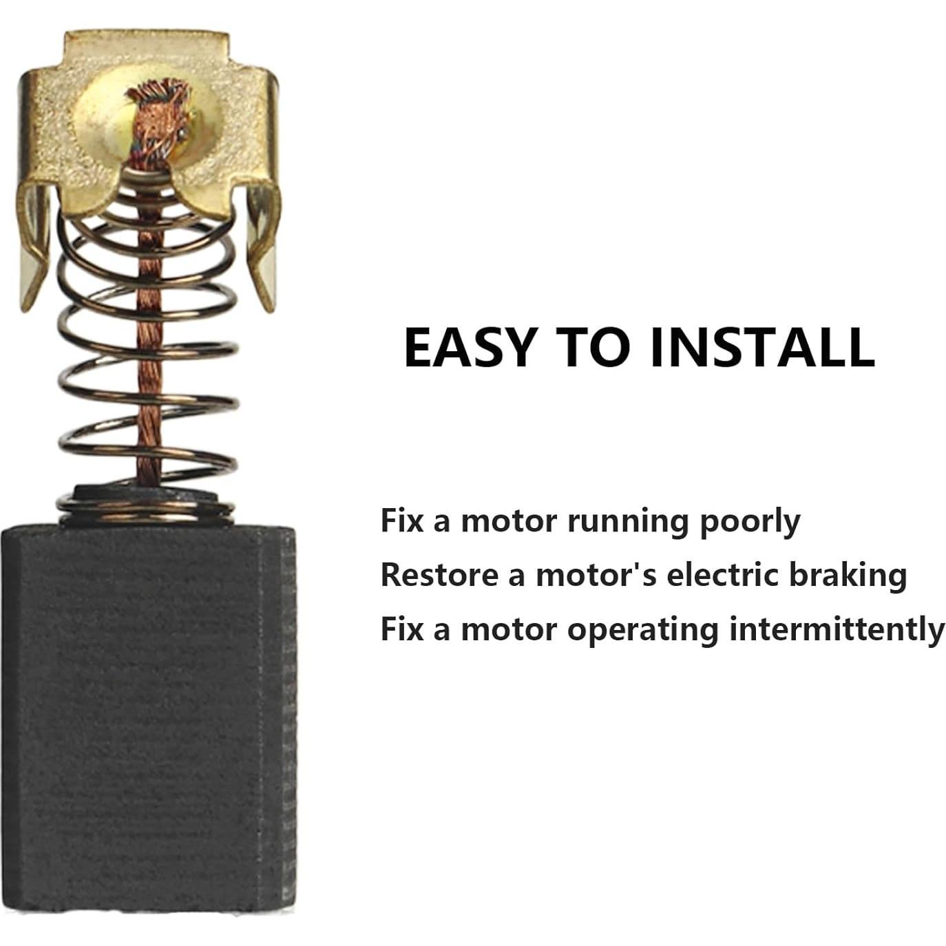 Juego de Cepillos de Carbón CB407 para Herramientas Makita