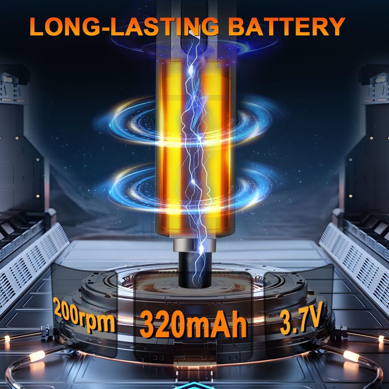 Destornillador Eléctrico KINGSOM KS-ES55 Mini 55-en-1 con Luz LED