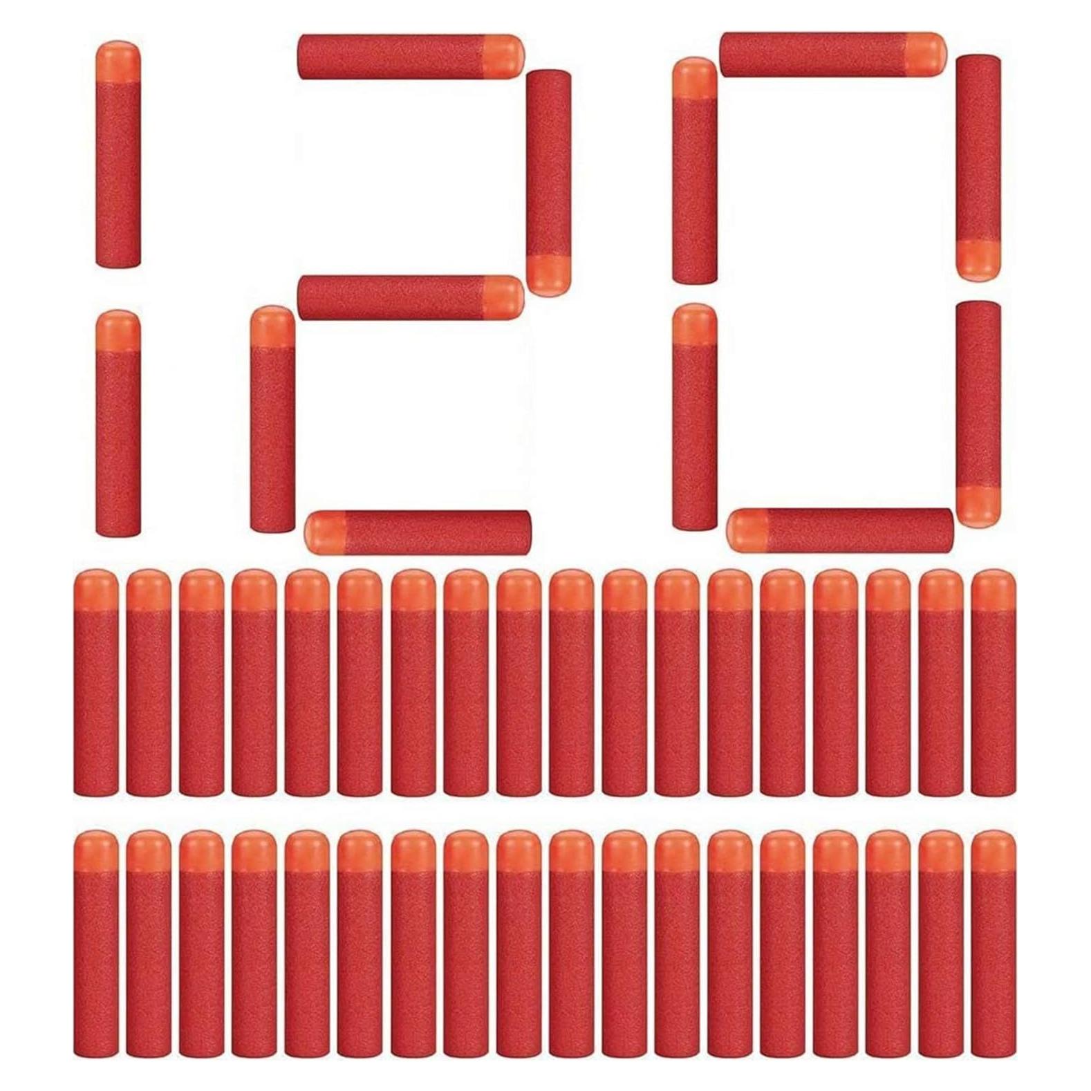 Paquete de 120 Dardos de Recarga Little Valentine N-Strike Mega