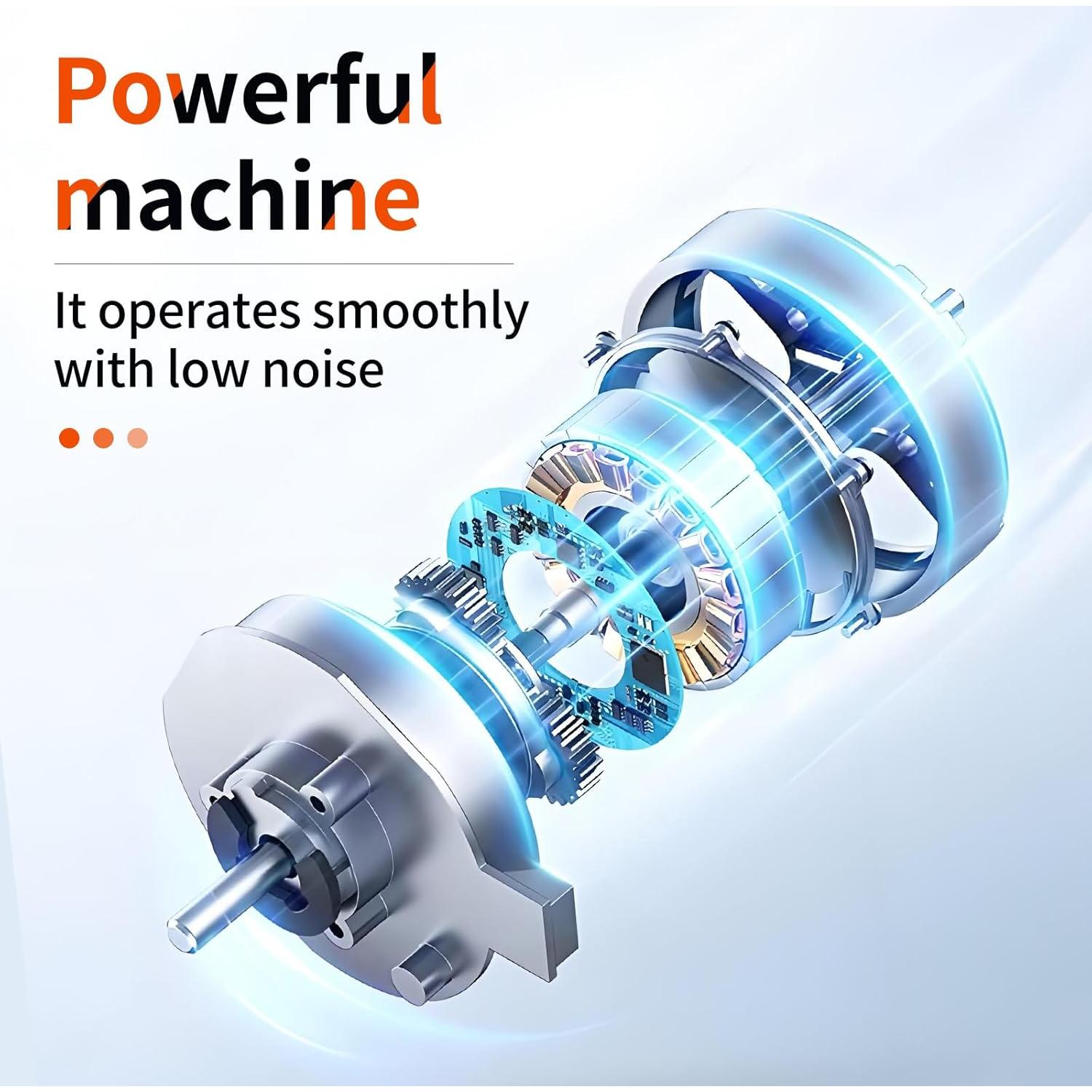 Destornillador Eléctrico Mini BAIQI 3.7V Recargable USB-C 20 Bits