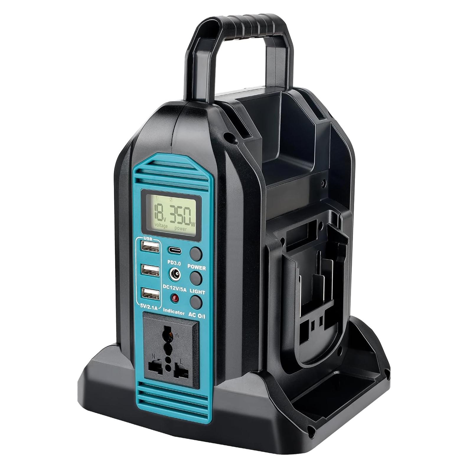 Inversor de Potencia 350W YEX-BUR para Batería Makita 18V