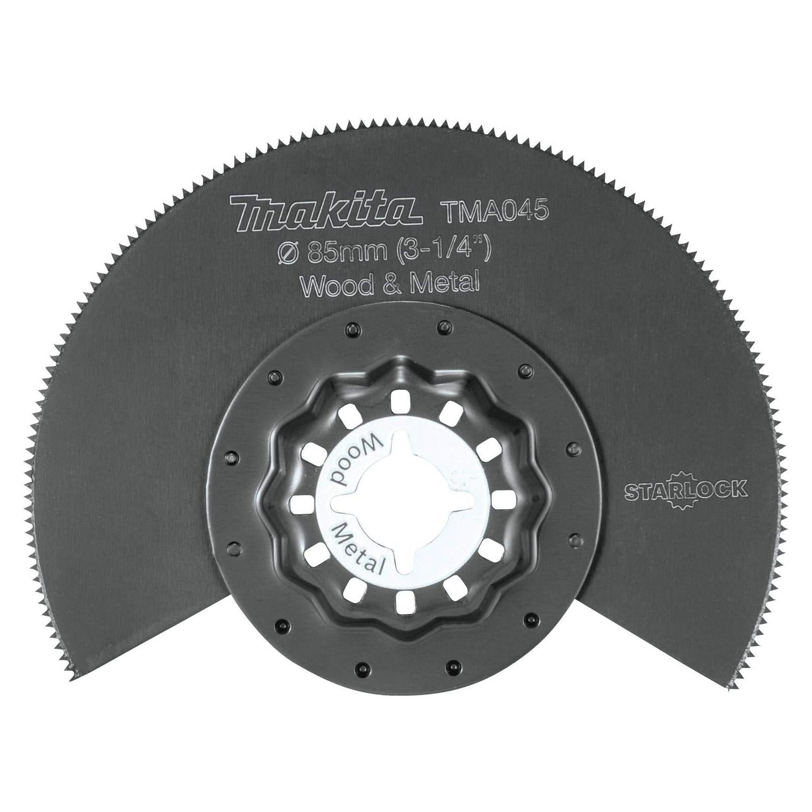 Cuchilla Multiusos Starlock Makita B-67016 3.5" BiM