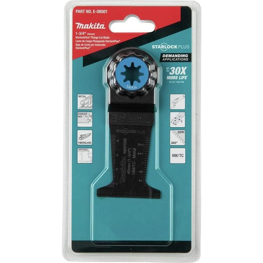 Cuchilla de Corte en Profundidad Makita E-08501 4.45 cm Metal Duro