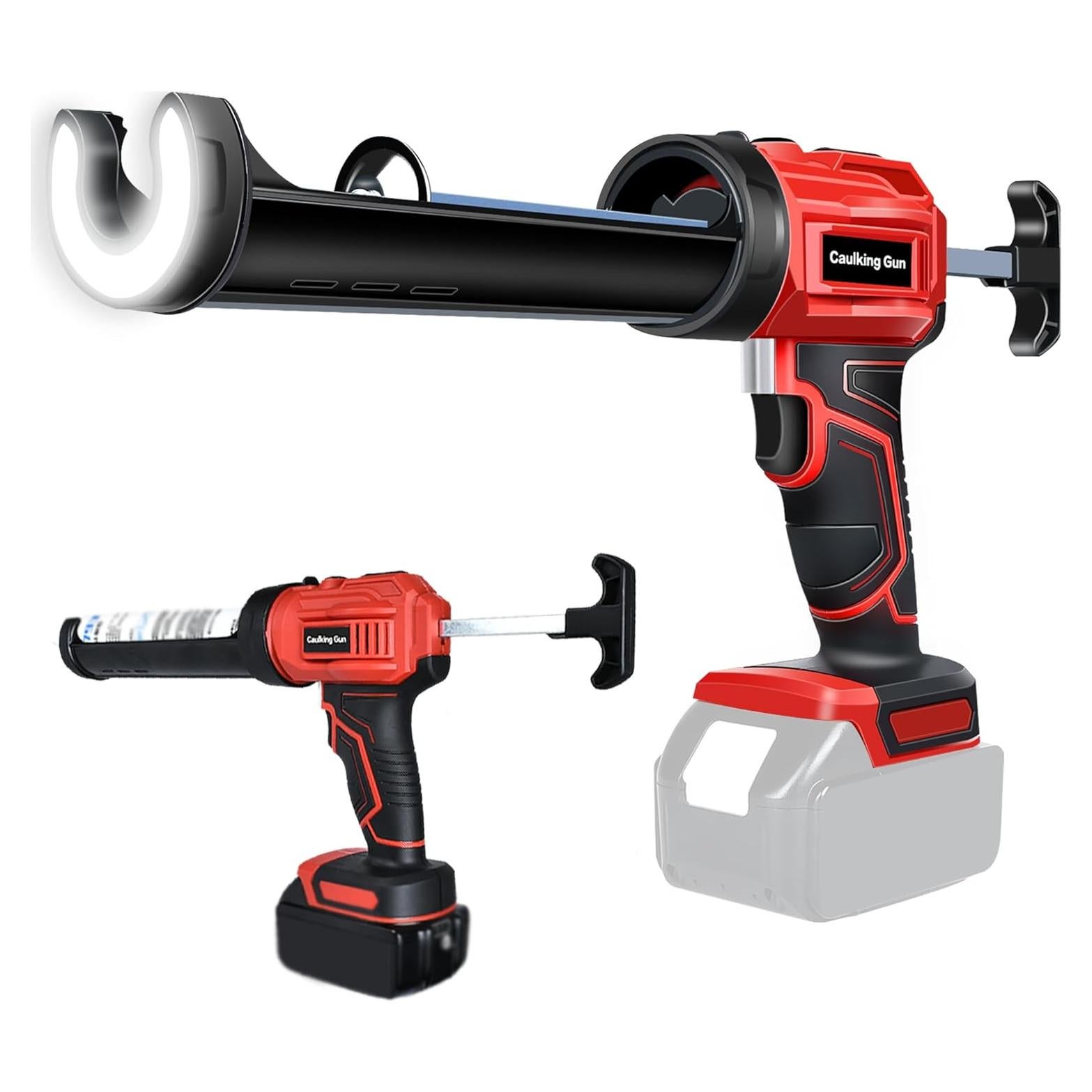 Pistola de Silicona Eléctrica CdbestBm 18V Inalámbrica LED 10oz