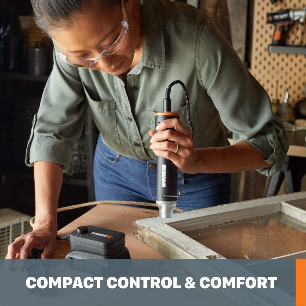 Pistola de Calor Mini Worx MAKERX WX743L.9 20V Compacta