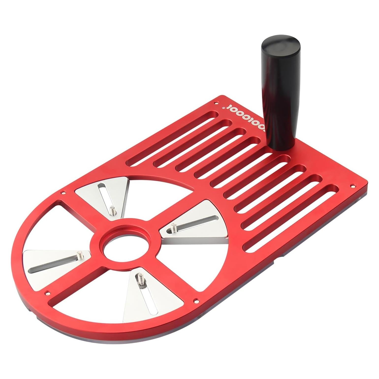 Base de Router Universal Toolcool 24.4x15.7cm Aluminio