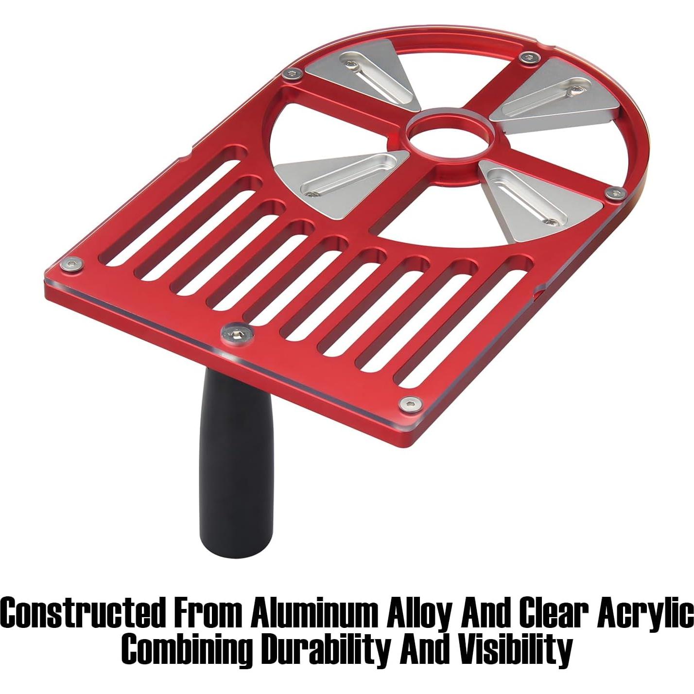 Base de Router Universal Toolcool 24.4x15.7cm Aluminio