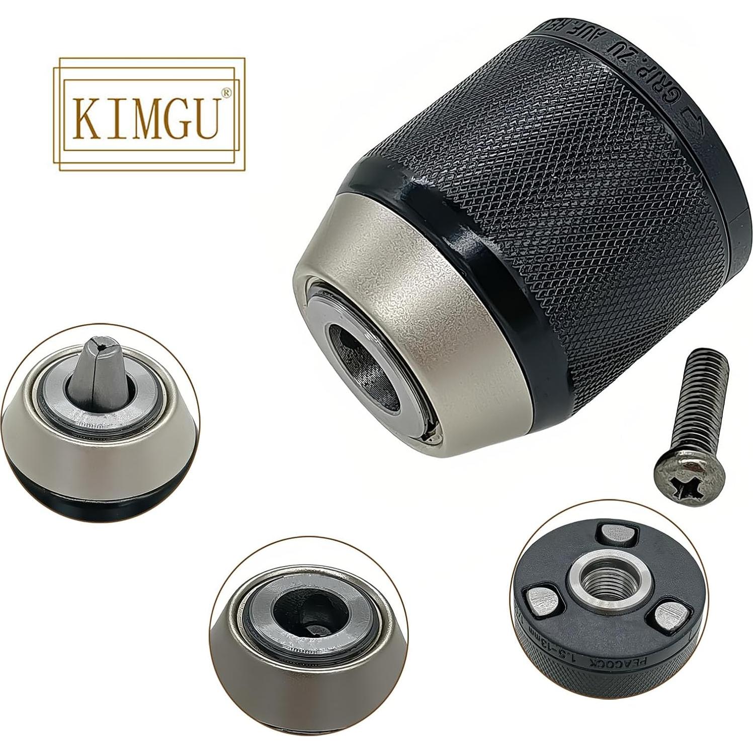 Mandril Sin Llave 1/2" KIMGU 766027-7 para Makita y WORX