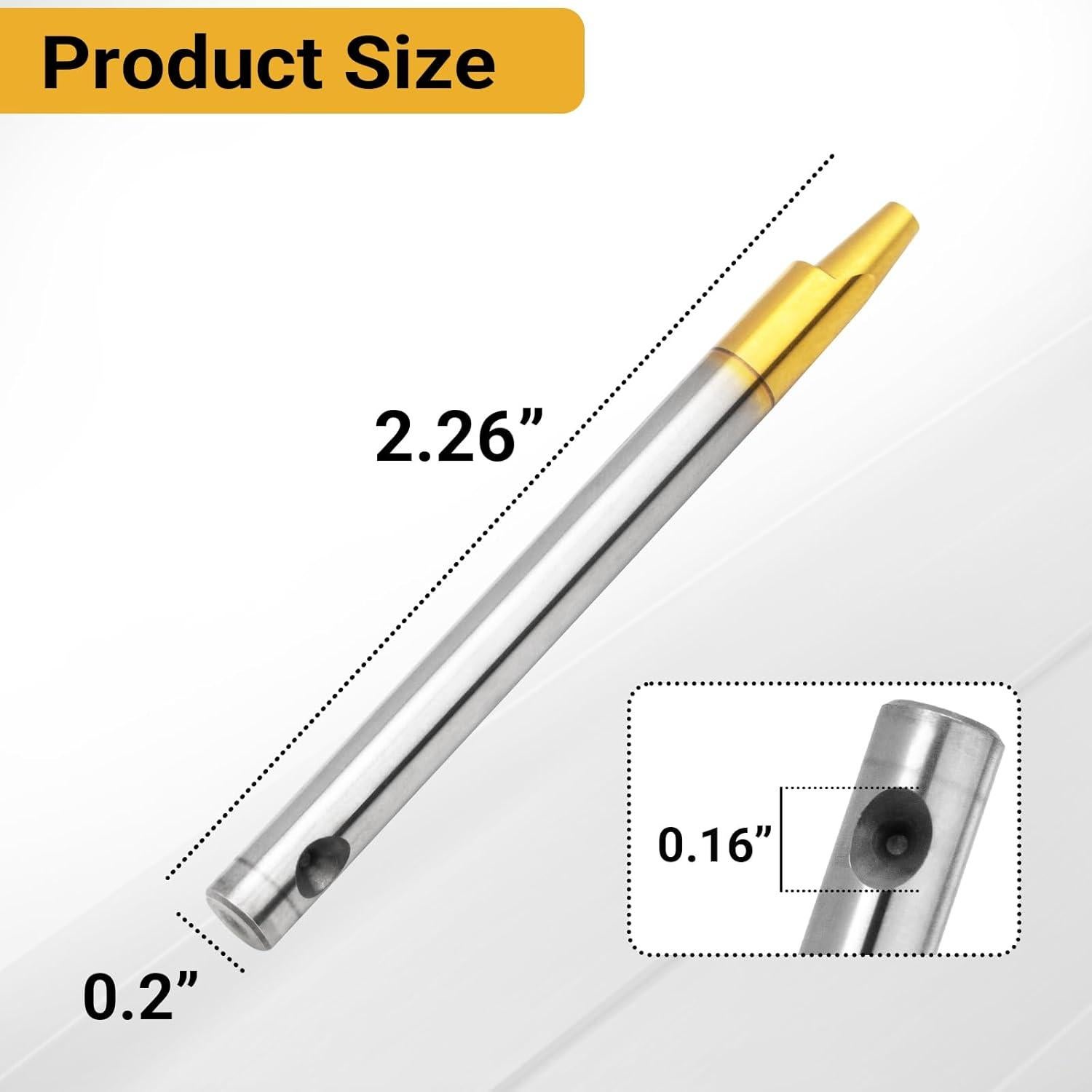 Juego de Punch & Die 2 Pcs Makita JN1601 A-83951 Acero