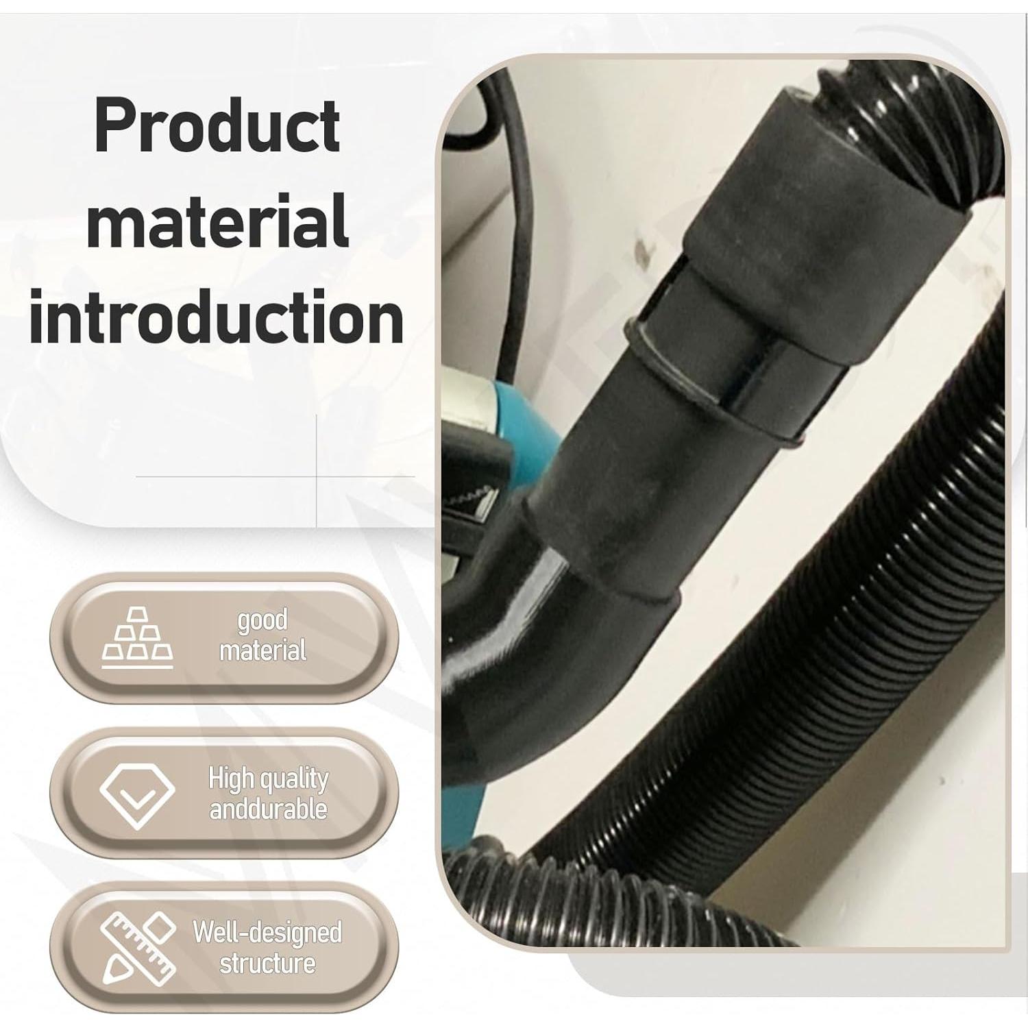 Adaptador de Aspiradora Codo MWEDP 4.76 cm para Sierra Ingletadora