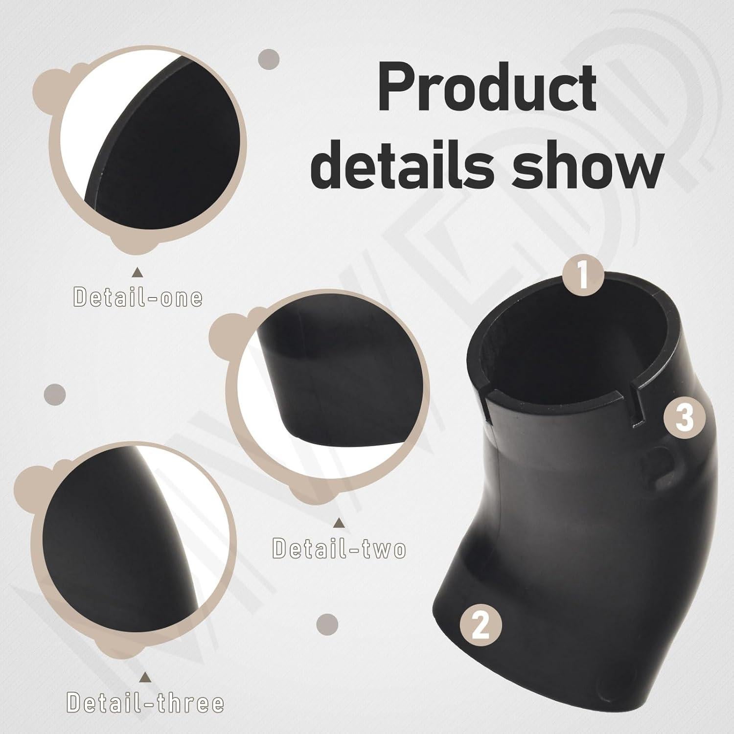 Adaptador de Aspiradora Codo MWEDP 4.76 cm para Sierra Ingletadora