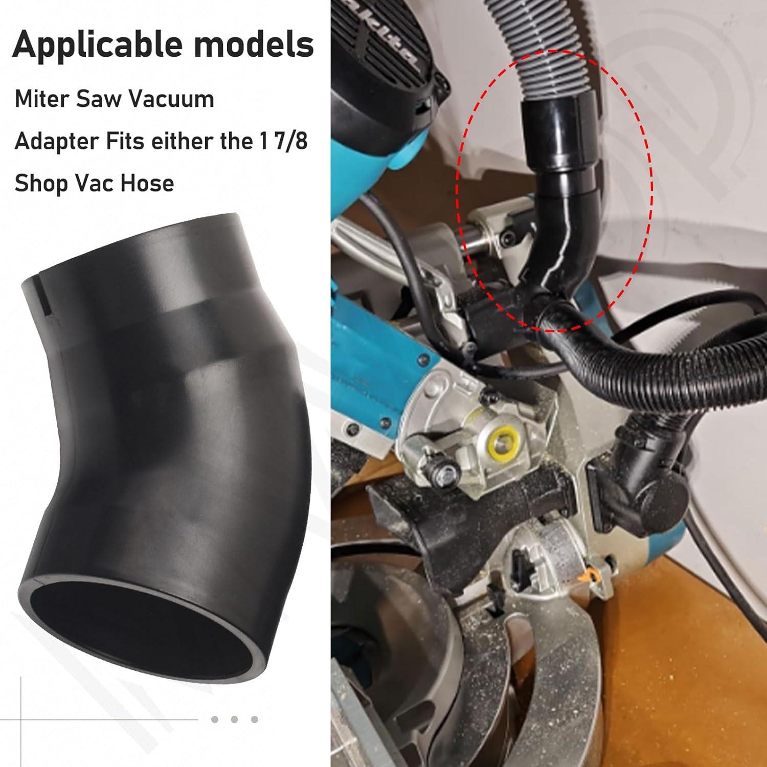 Adaptador de Aspiradora Codo MWEDP 4.76 cm para Sierra Ingletadora