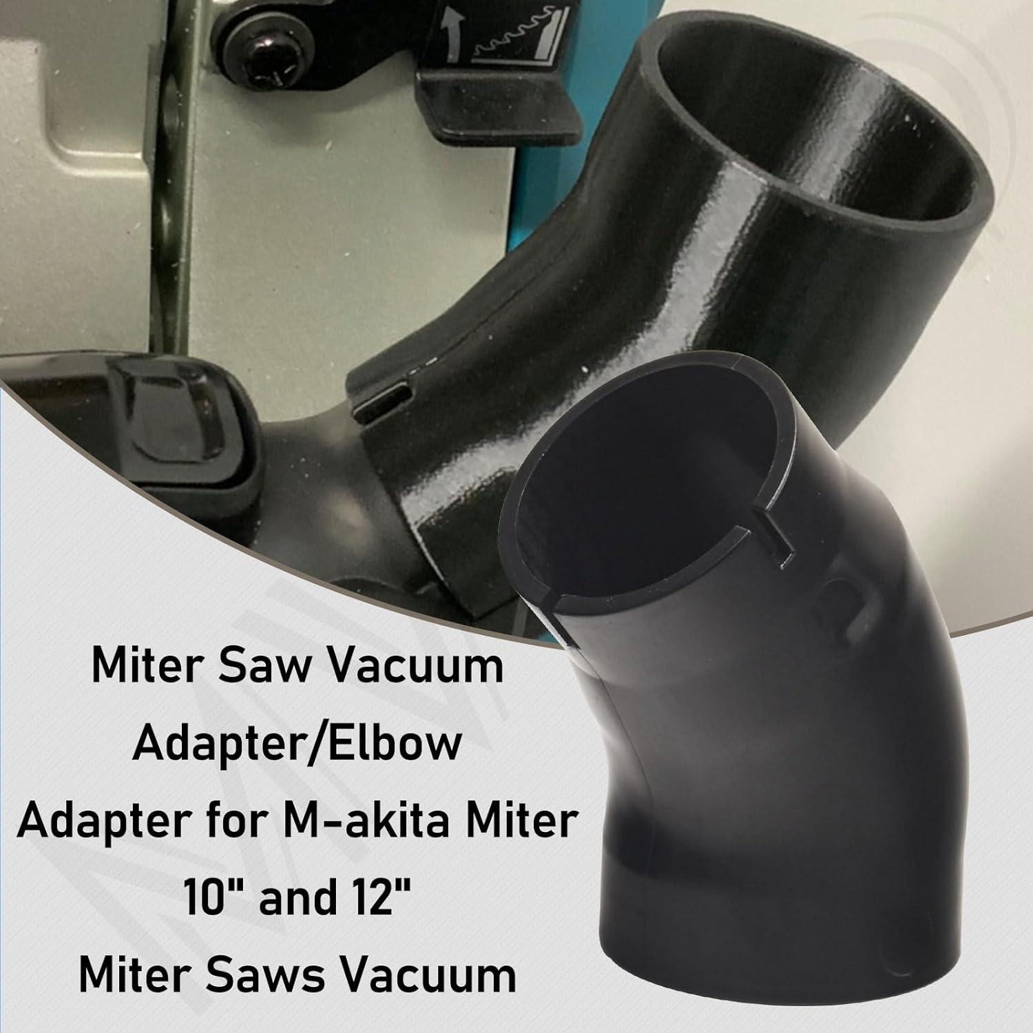 Adaptador de Aspiradora Codo MWEDP 4.76 cm para Sierra Ingletadora