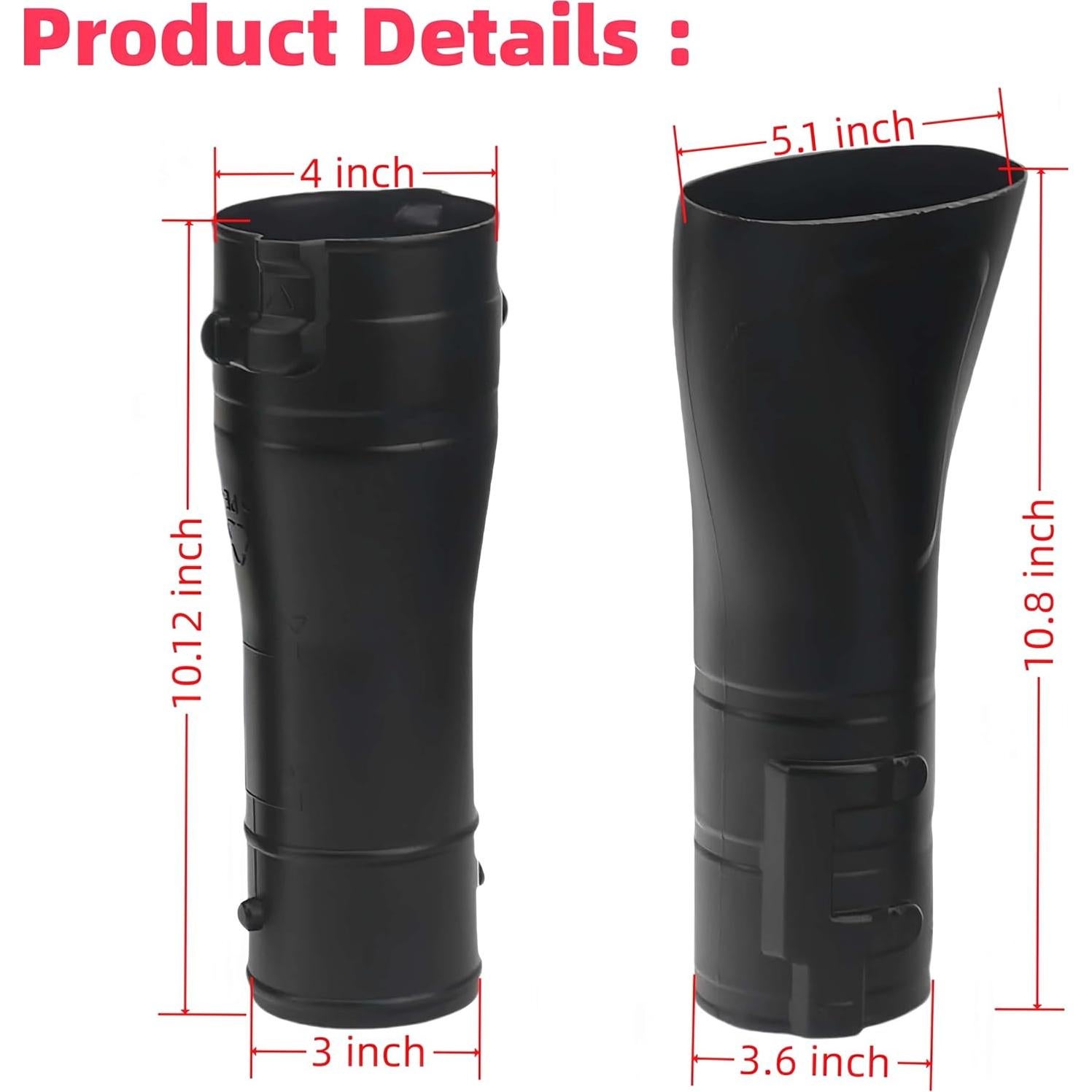 Adaptador de Tubería y Boquilla Punta Plana Makita 197889-6