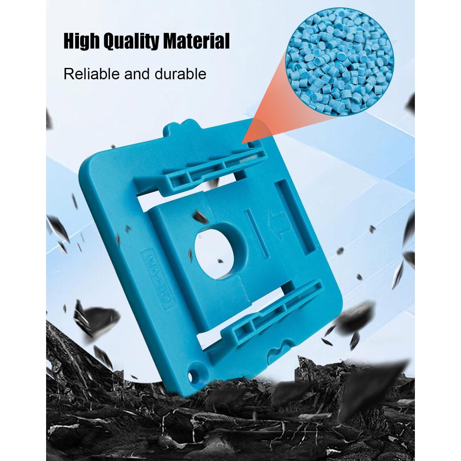 20 Soportes de Batería Makita 18V Montados en Pared