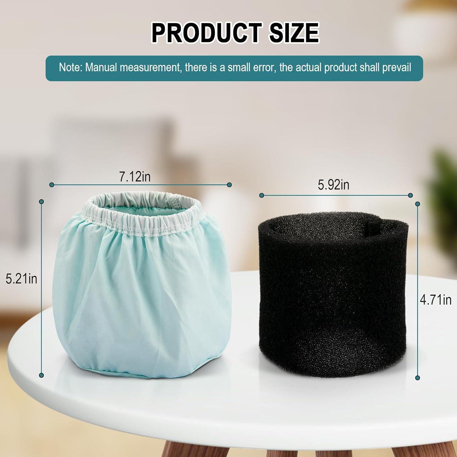 Juego de Pre-Filtro Hasanbar 199827-4 para Aspiradora Makita