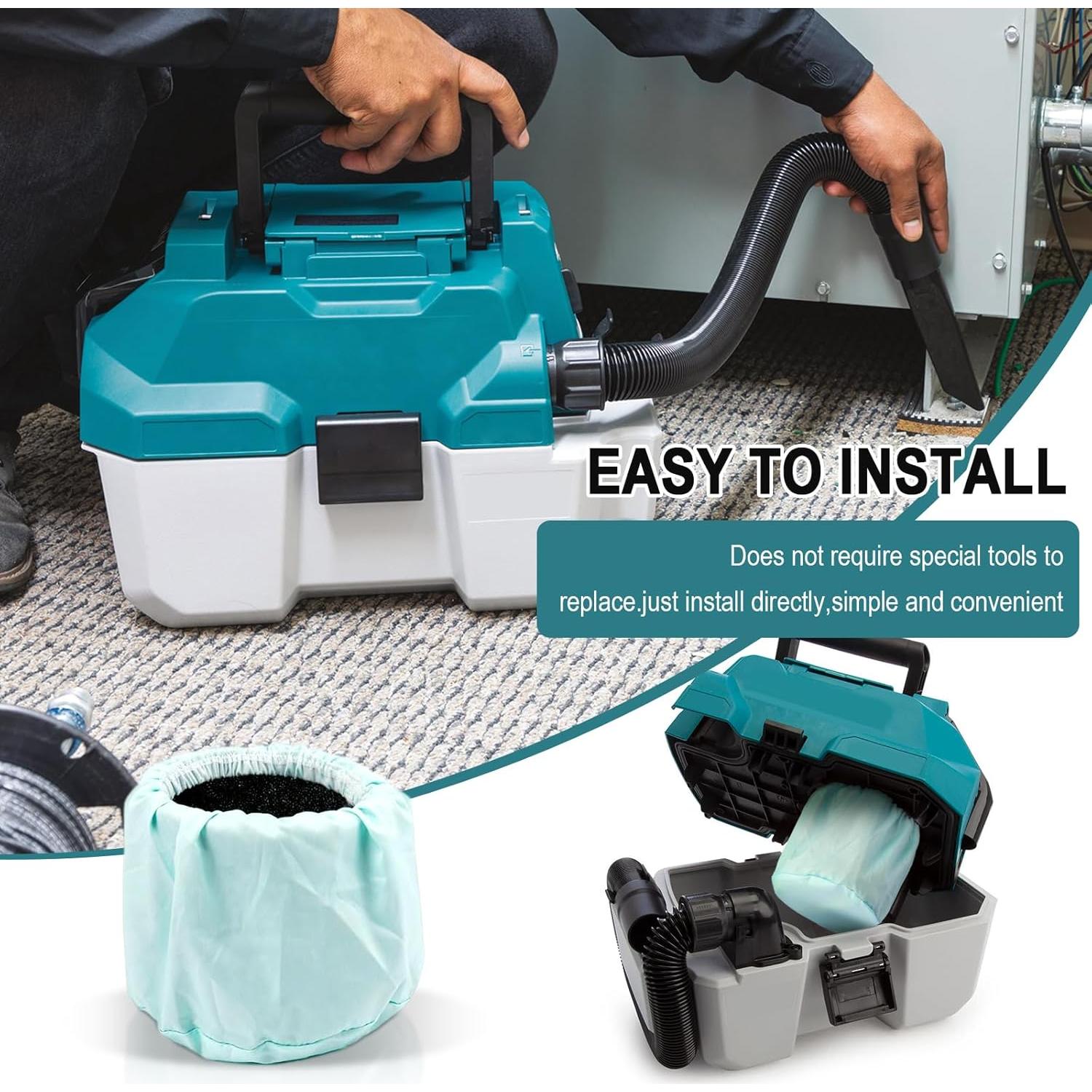 Juego de Pre-Filtro Hasanbar 199827-4 para Aspiradora Makita