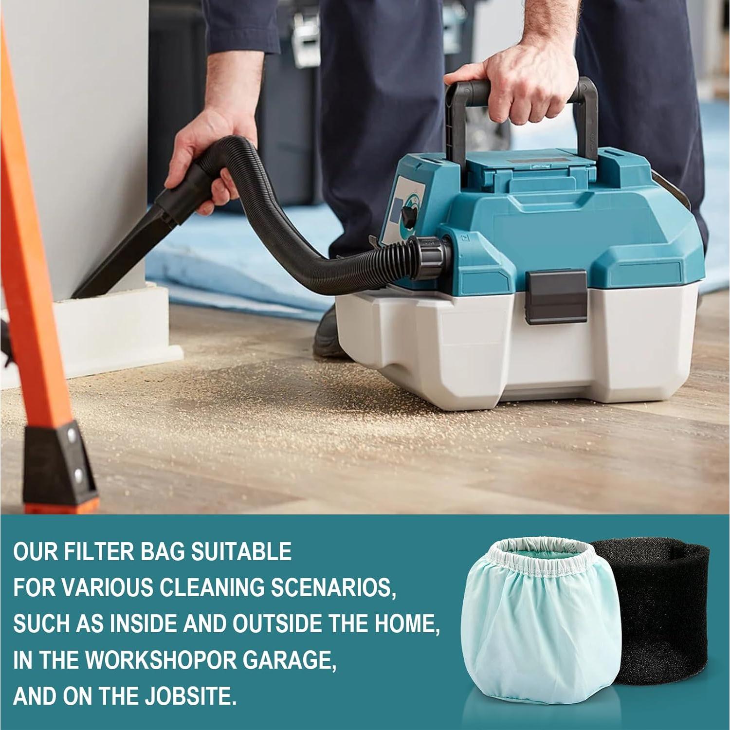 Juego de Pre-Filtro Hasanbar 199827-4 para Aspiradora Makita