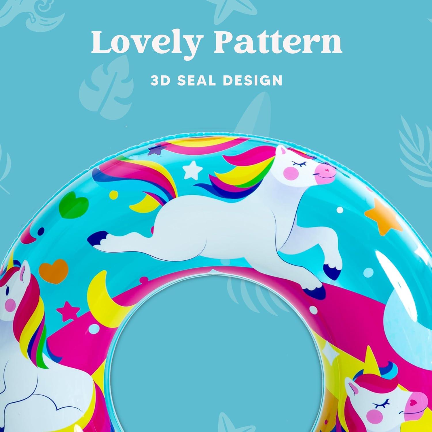 Flotadores de Piscina JOYIN 3 Piezas Animales Marinos 81 cm