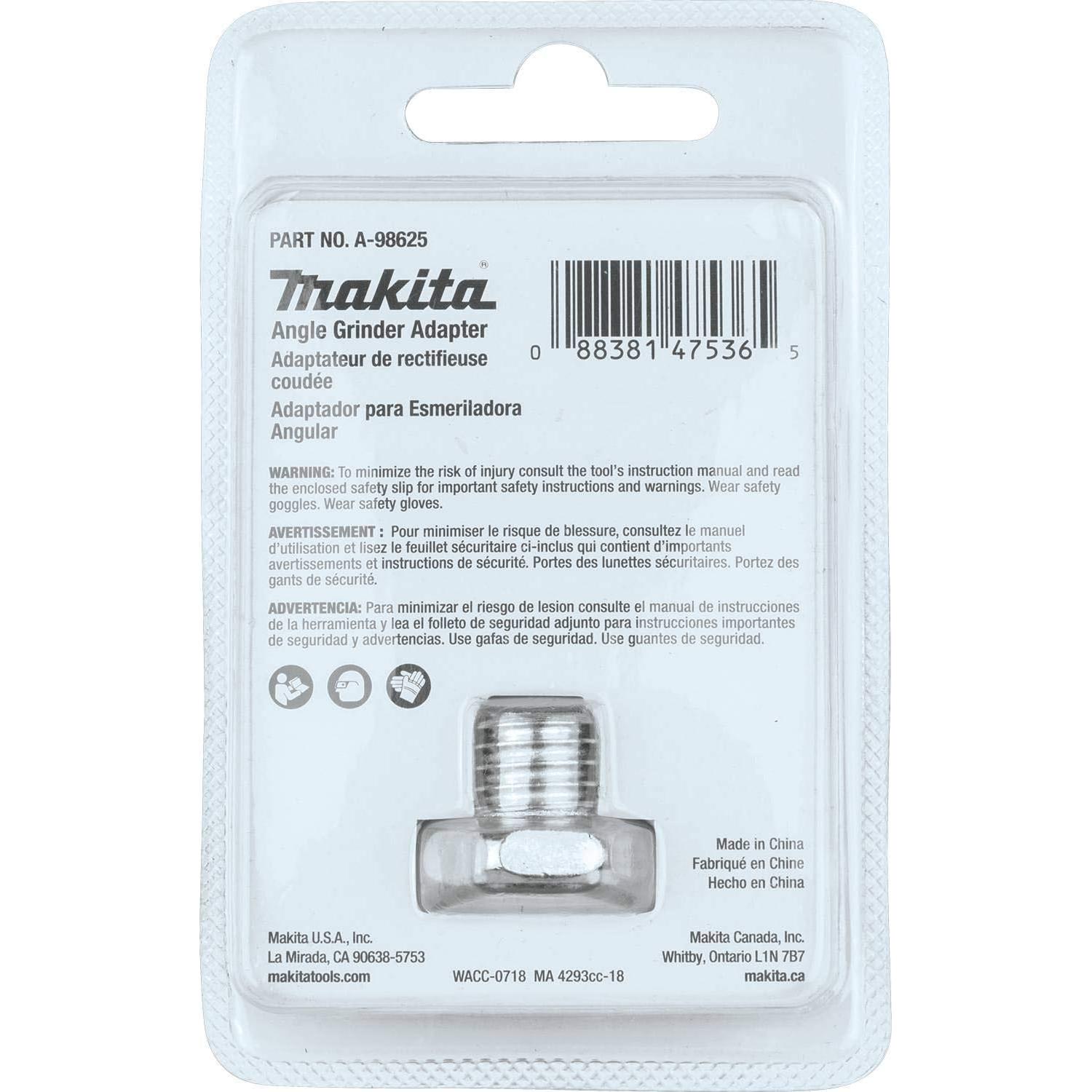 Adaptador de Esmerilado Makita A-98625 M10 x 1.50