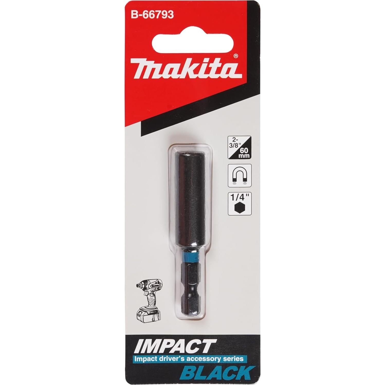 Soporte de Bit Magnético Makita B-66793 60 mm Hexagonal