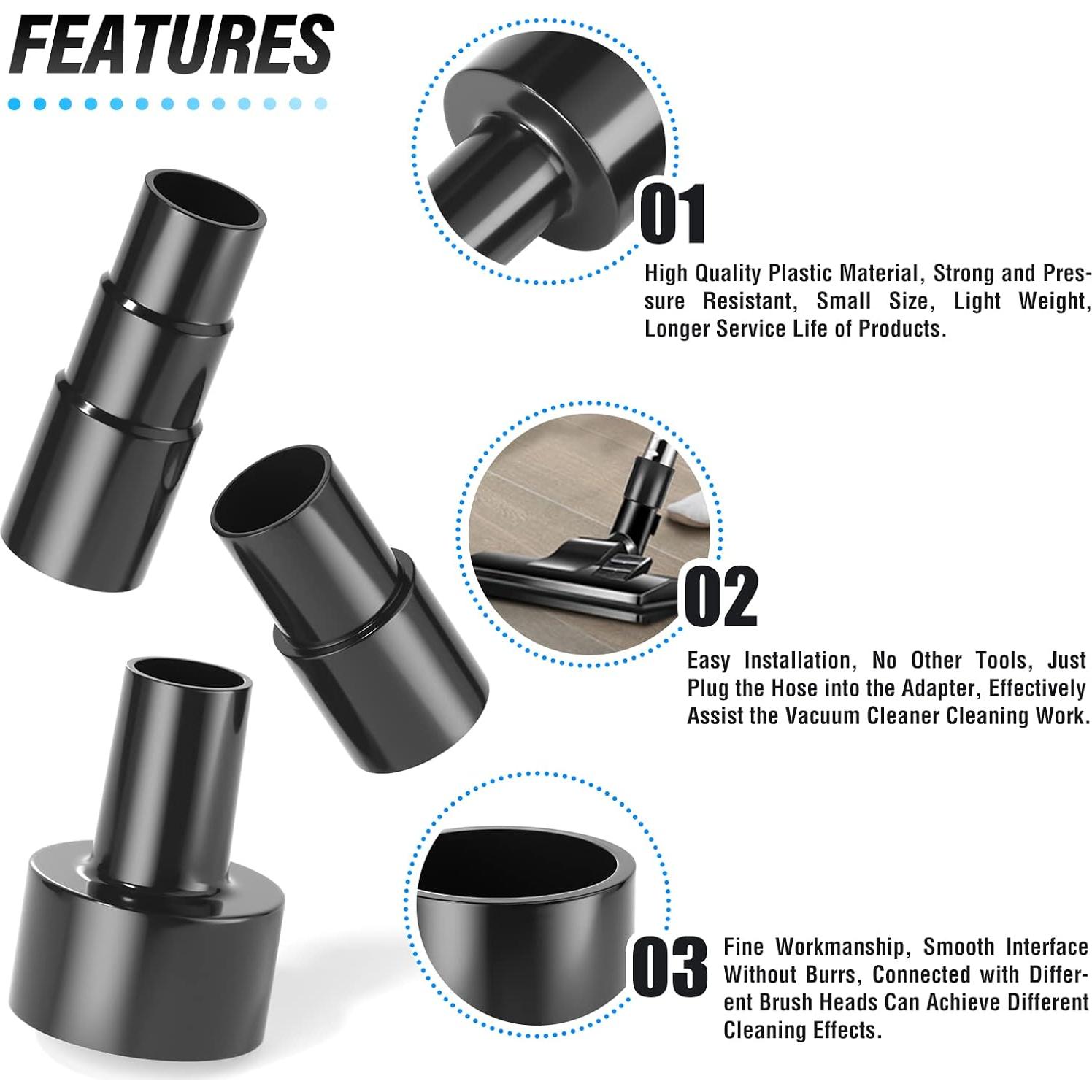 Kit de Adaptadores de Manguera de Vacío MEANLIN 6 Piezas