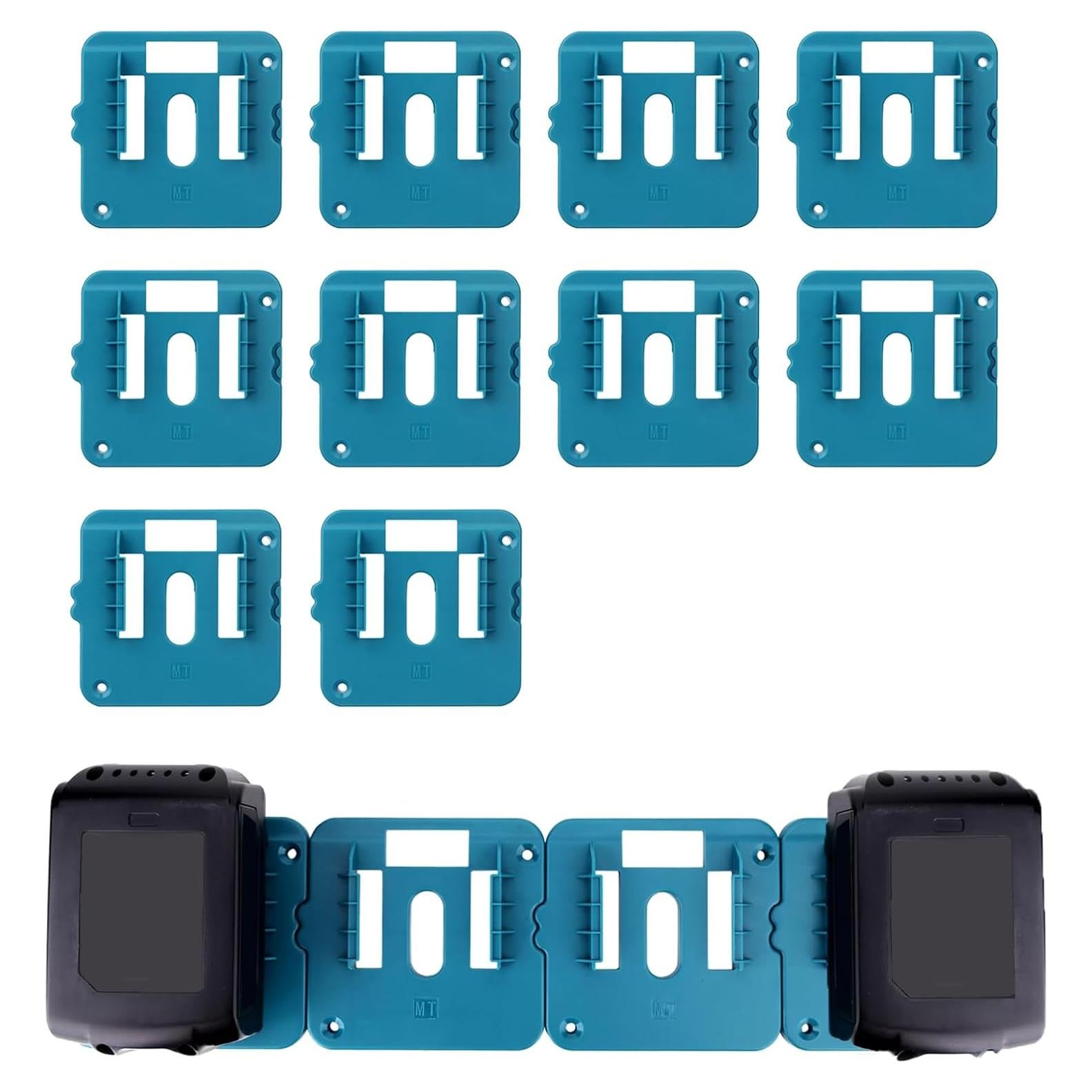 Soporte de Batería Makita 18V WeToolGoo - 10 Pack Montaje Pared