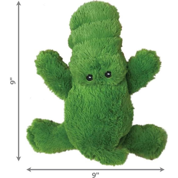 KONG Cozie Juguetes de Peluche para Perros 2 Pack - Ali el Cocodrilo