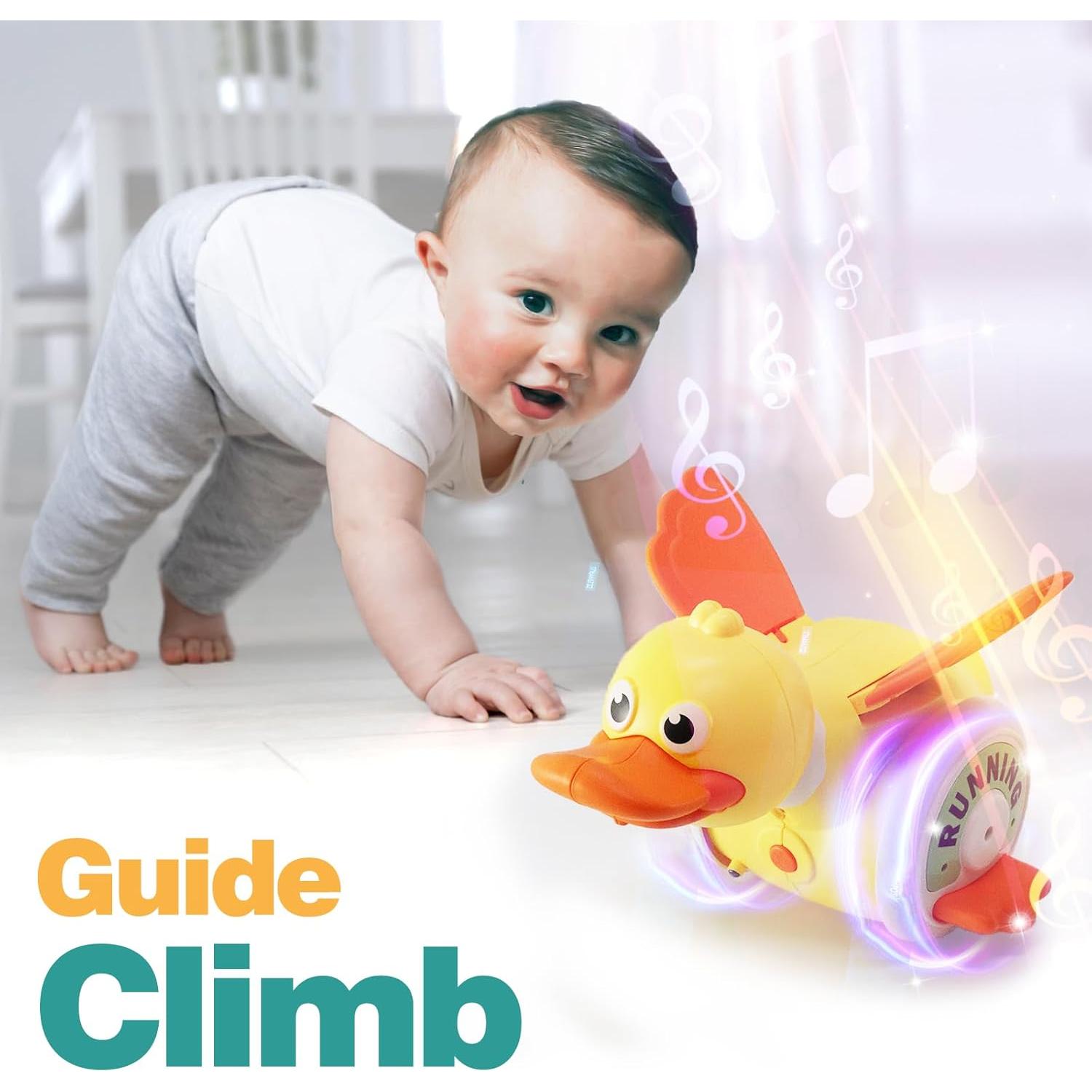 Juguete Musical para Bebés Sizobi Pato Amarillo 2 Modos