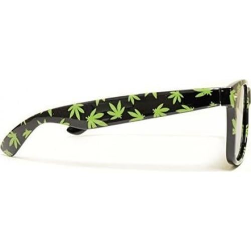 Gafas de Difracción GloFX Hoja de Marihuana - Efecto Arcoíris