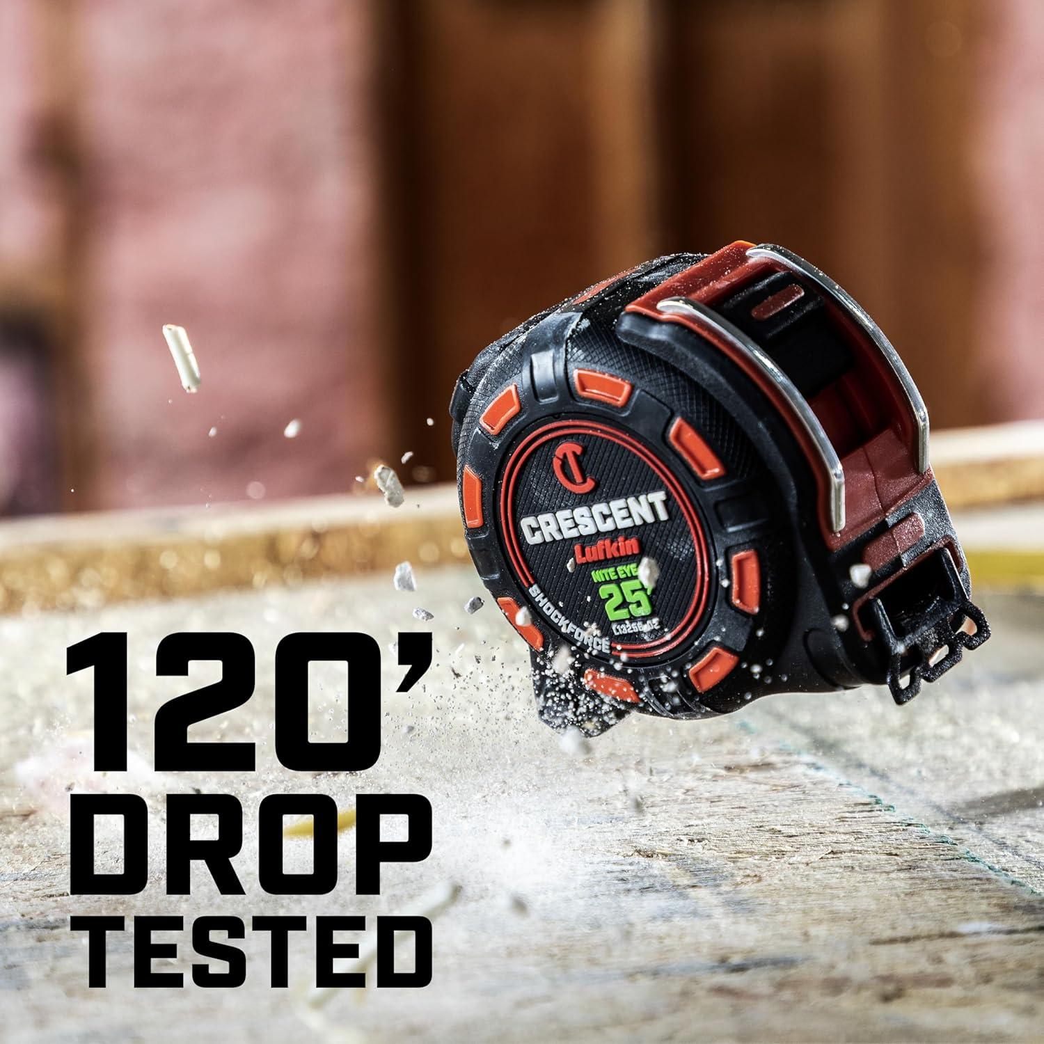 Cinta Métrica Magnética Crescent 7.62 m SHOCKFORCE NITE EYE