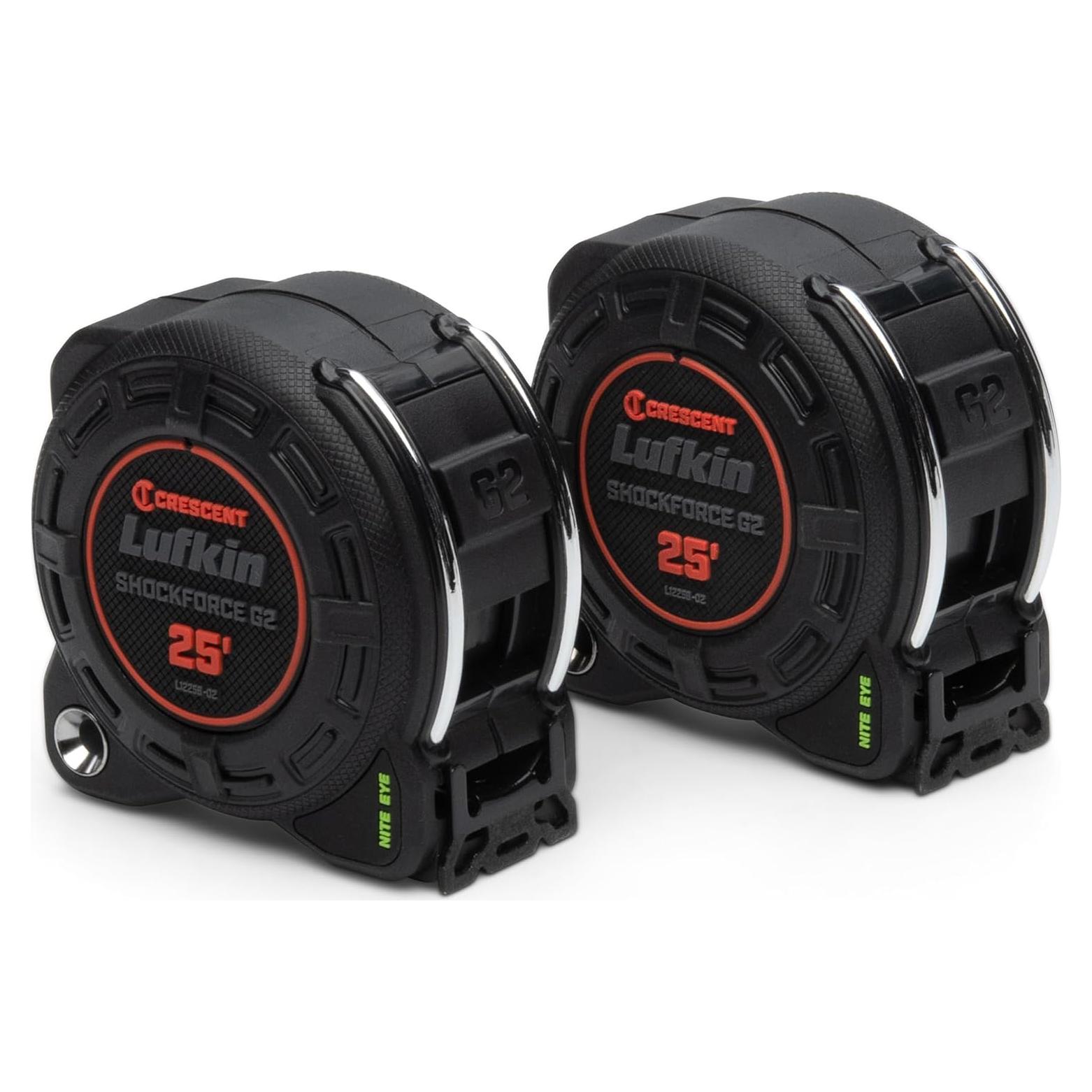 Cinta Métrica Lufkin Shockforce G2 7.62 m 2 Paquete