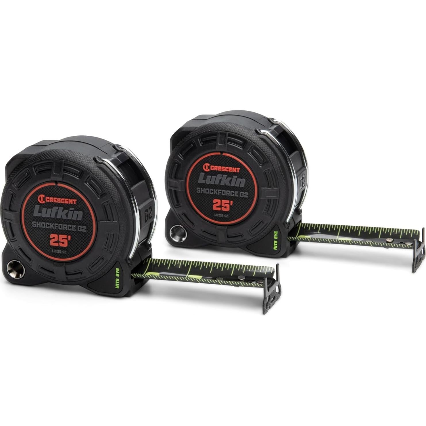 Cinta Métrica Lufkin Shockforce G2 7.62 m 2 Paquete