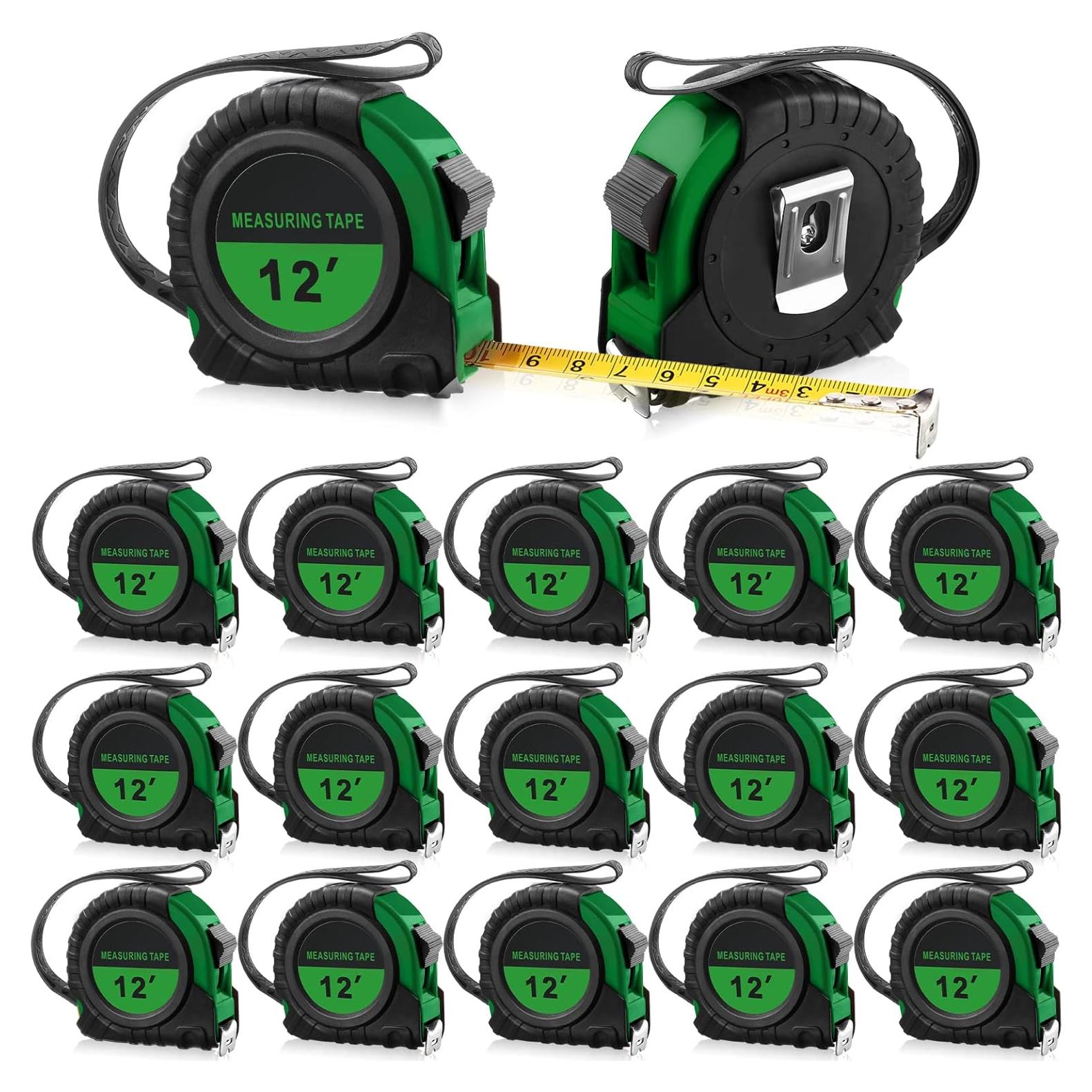 Xinnun 20 Cintas Métricas Retráctiles 3.5m Verde ABS