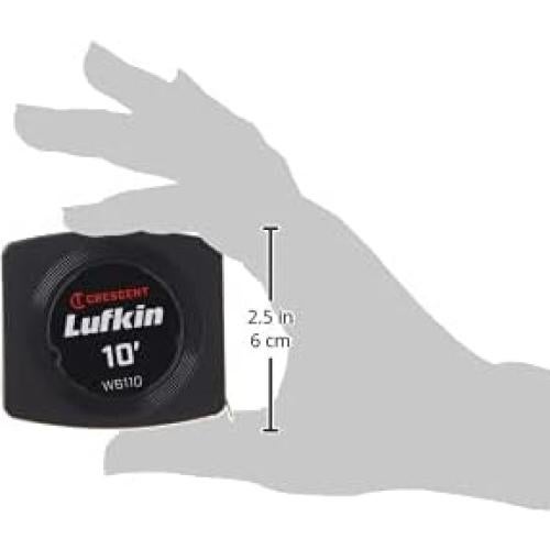 Cinta Métrica Pocket Lufkin 3 m Amarillo W6110 Compacta