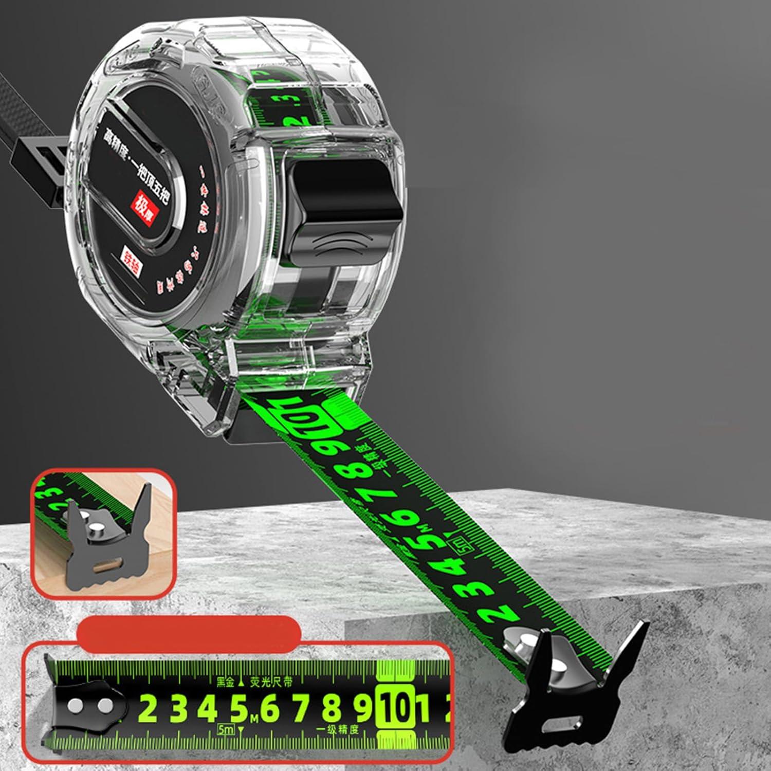 Cinta Métrica Retráctil Marhynchus 10m Acero Inoxidable