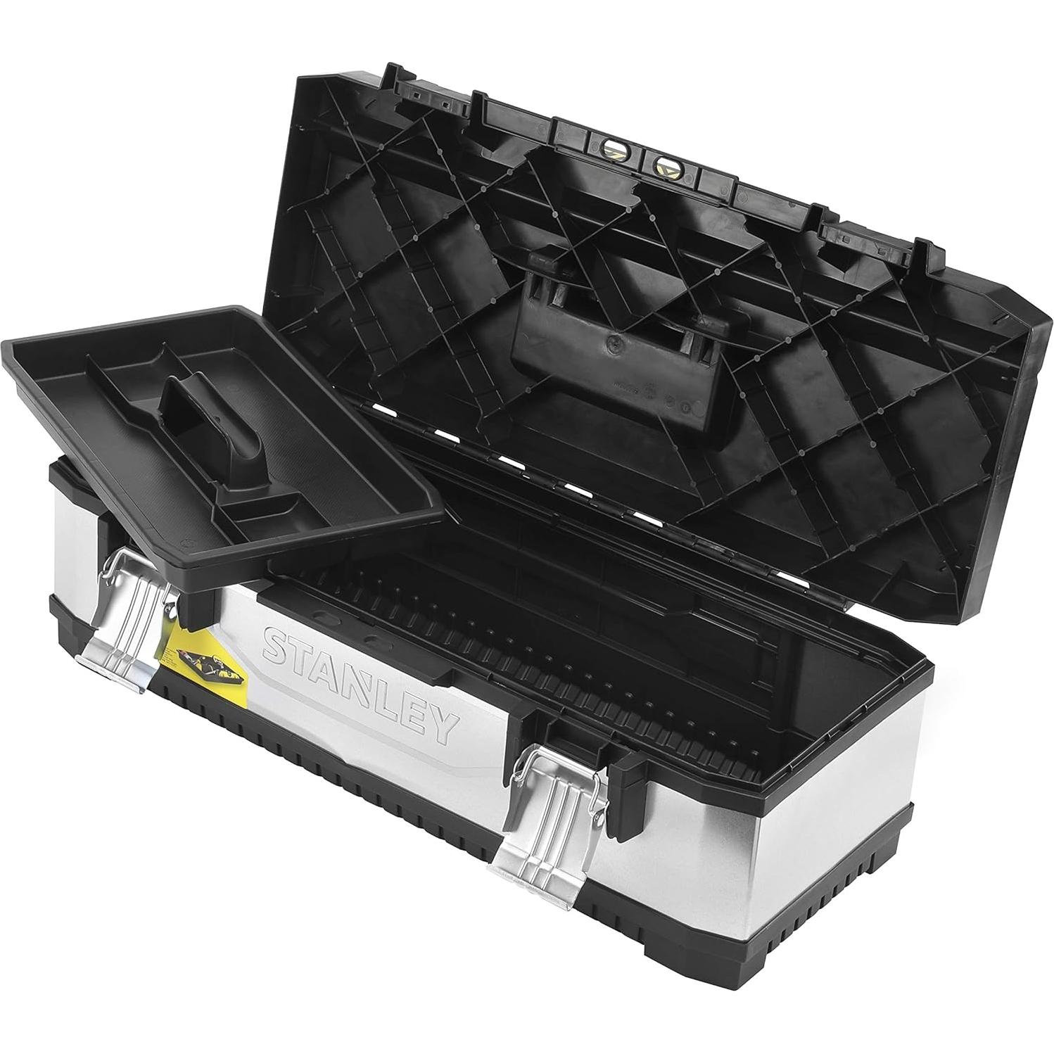 Caja de Herramientas Galvanizada STANLEY 66 cm Resistente