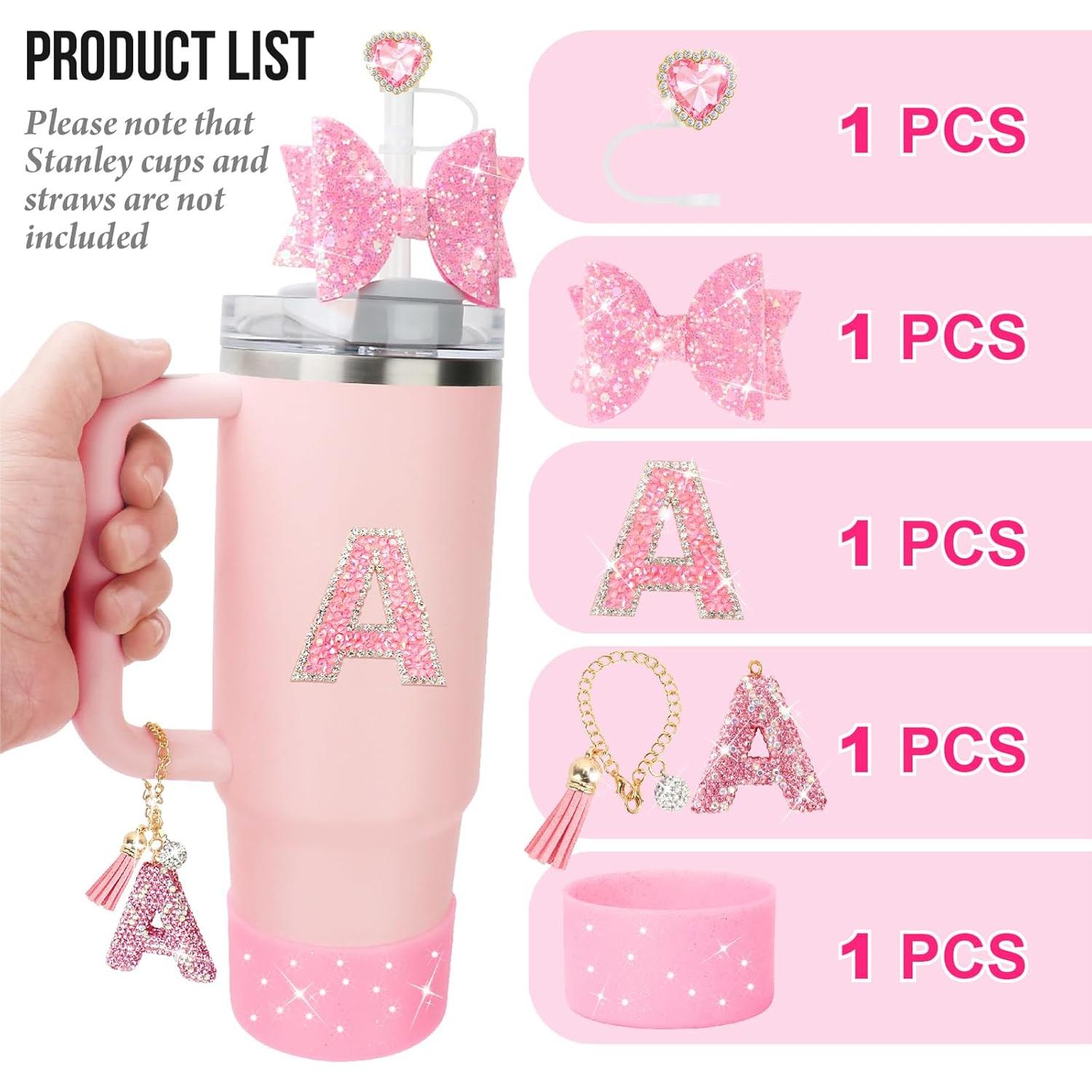 Conjunto de Accesorios Brillantes Nuozme para Taza Stanley 5 Piezas