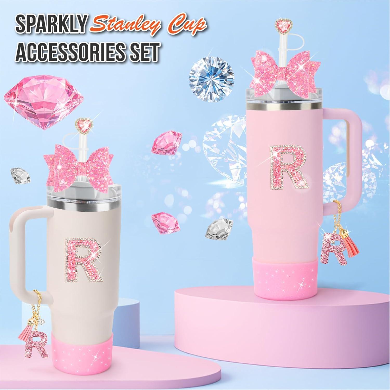 Conjunto de Accesorios Brillantes Nuozme para Taza Stanley 5 Piezas