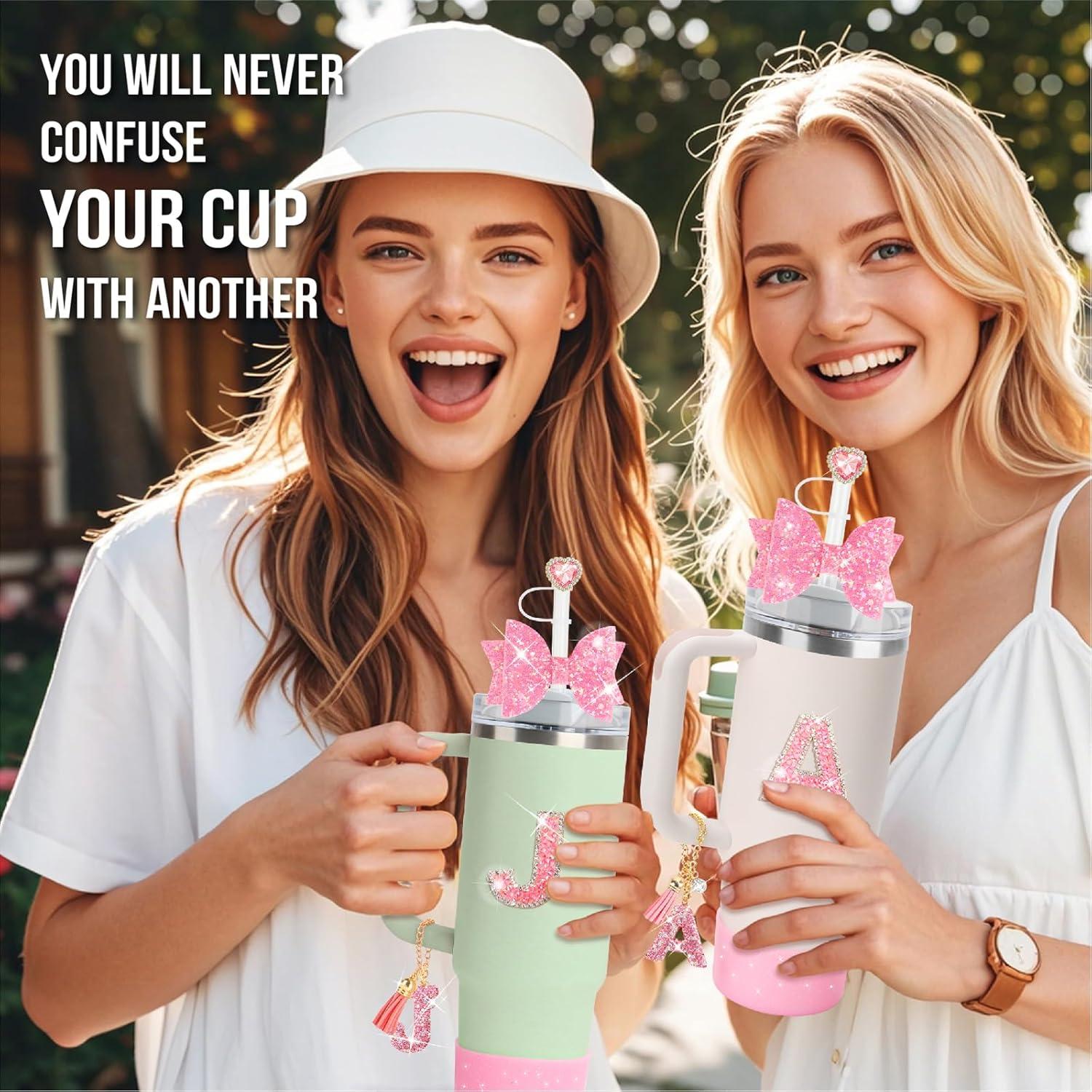 Conjunto de Accesorios Brillantes Nuozme para Taza Stanley 5 Piezas