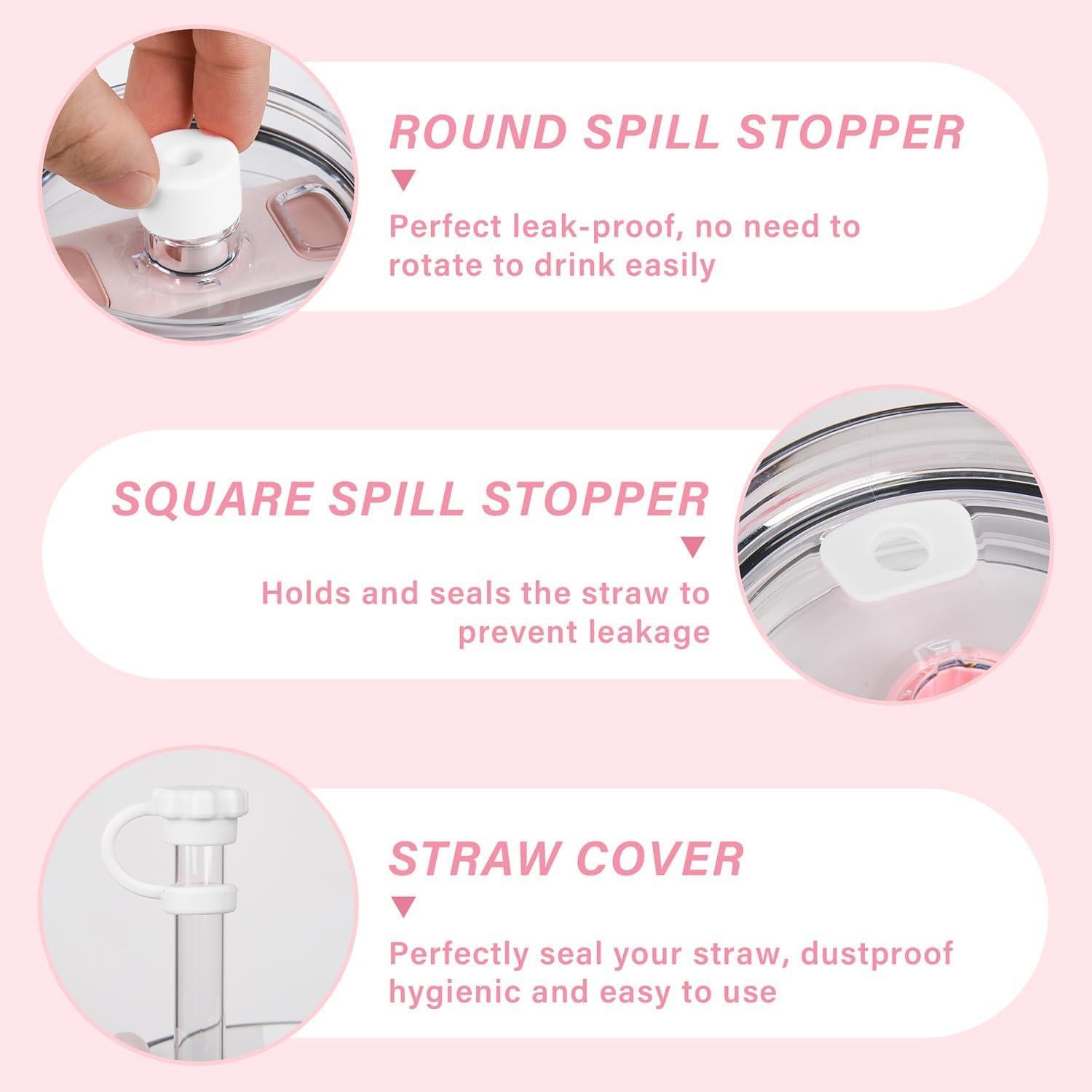 Juego de Accesorios para Copa Stanley QUNNDY 7 Piezas