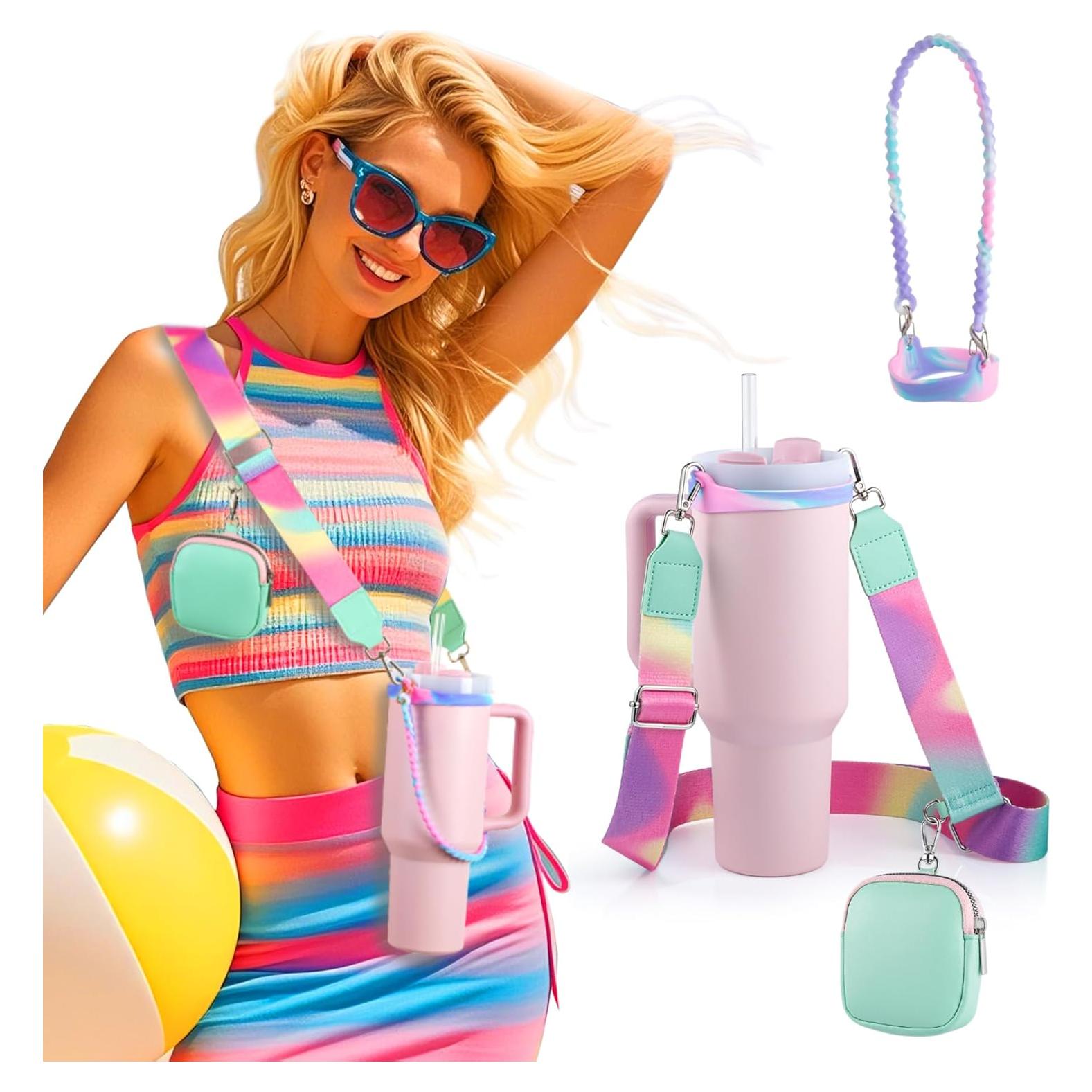 Mango de Silicona FXTBE para Taza Stanley 40/30/20 oz con Billetera