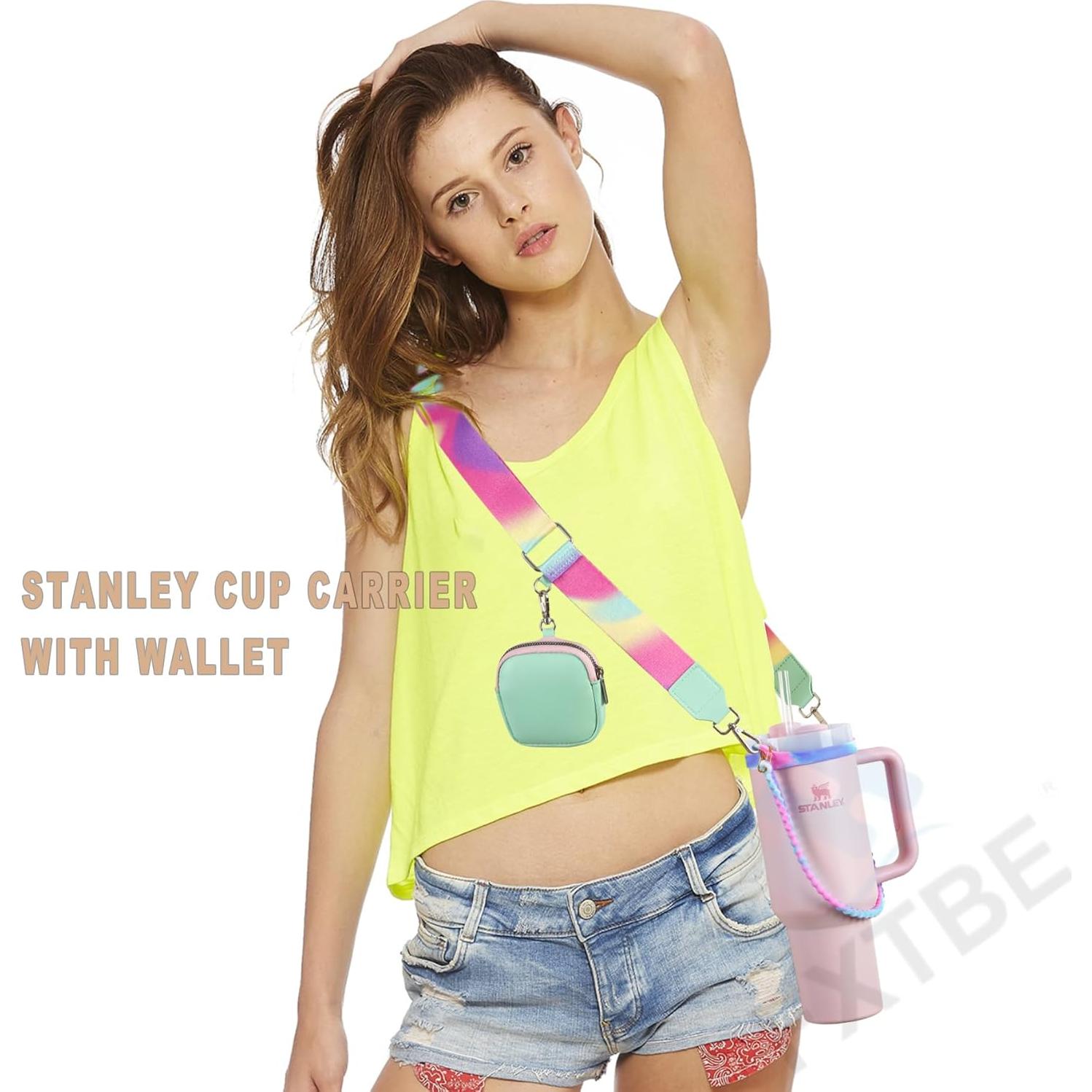 Mango de Silicona FXTBE para Taza Stanley 40/30/20 oz con Billetera