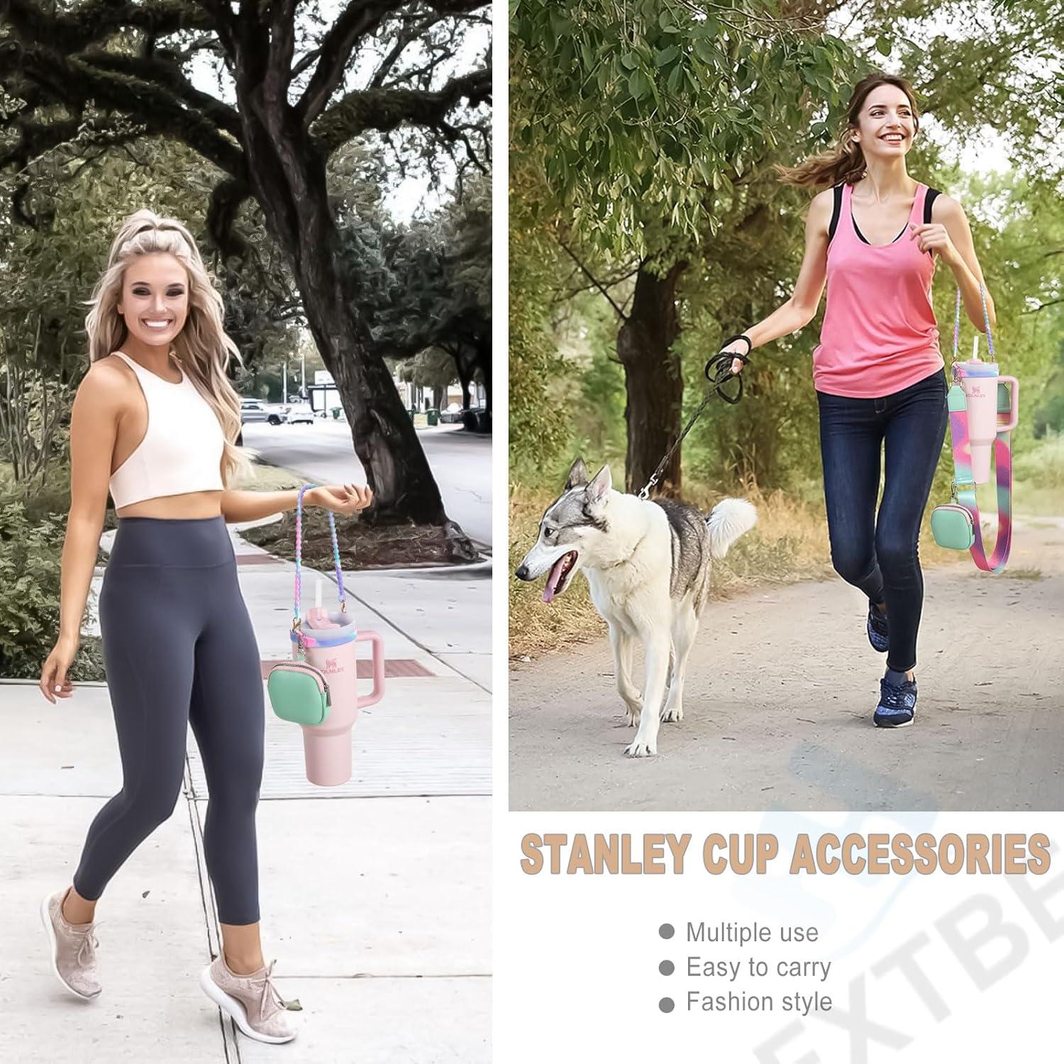 Mango de Silicona FXTBE para Taza Stanley 40/30/20 oz con Billetera