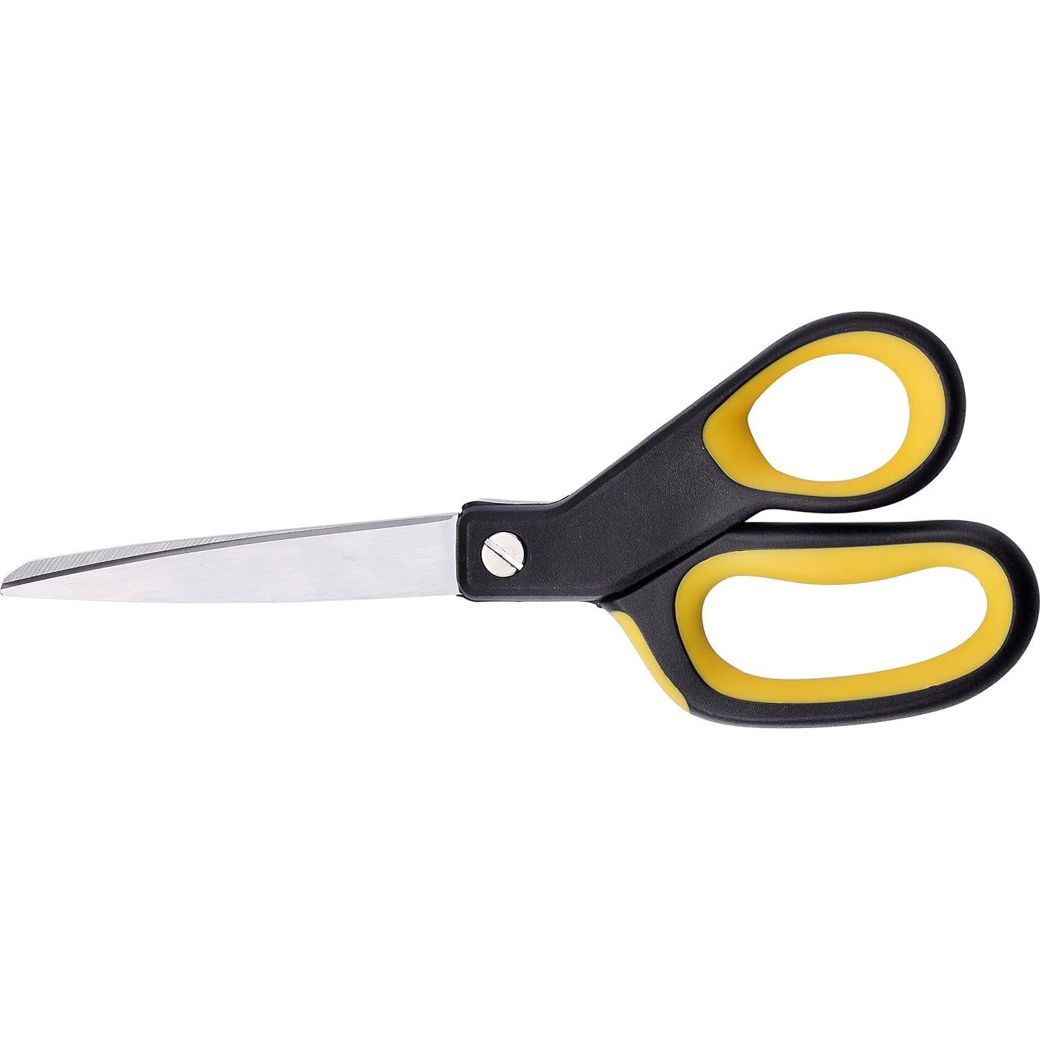 Tijeras Ergonómicas Stanley 20 cm Acero Inoxidable Amarillo