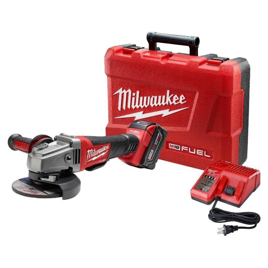 Molinillo inalámbrico Milwaukee M18 FUEL 4-1/2"/5" con batería