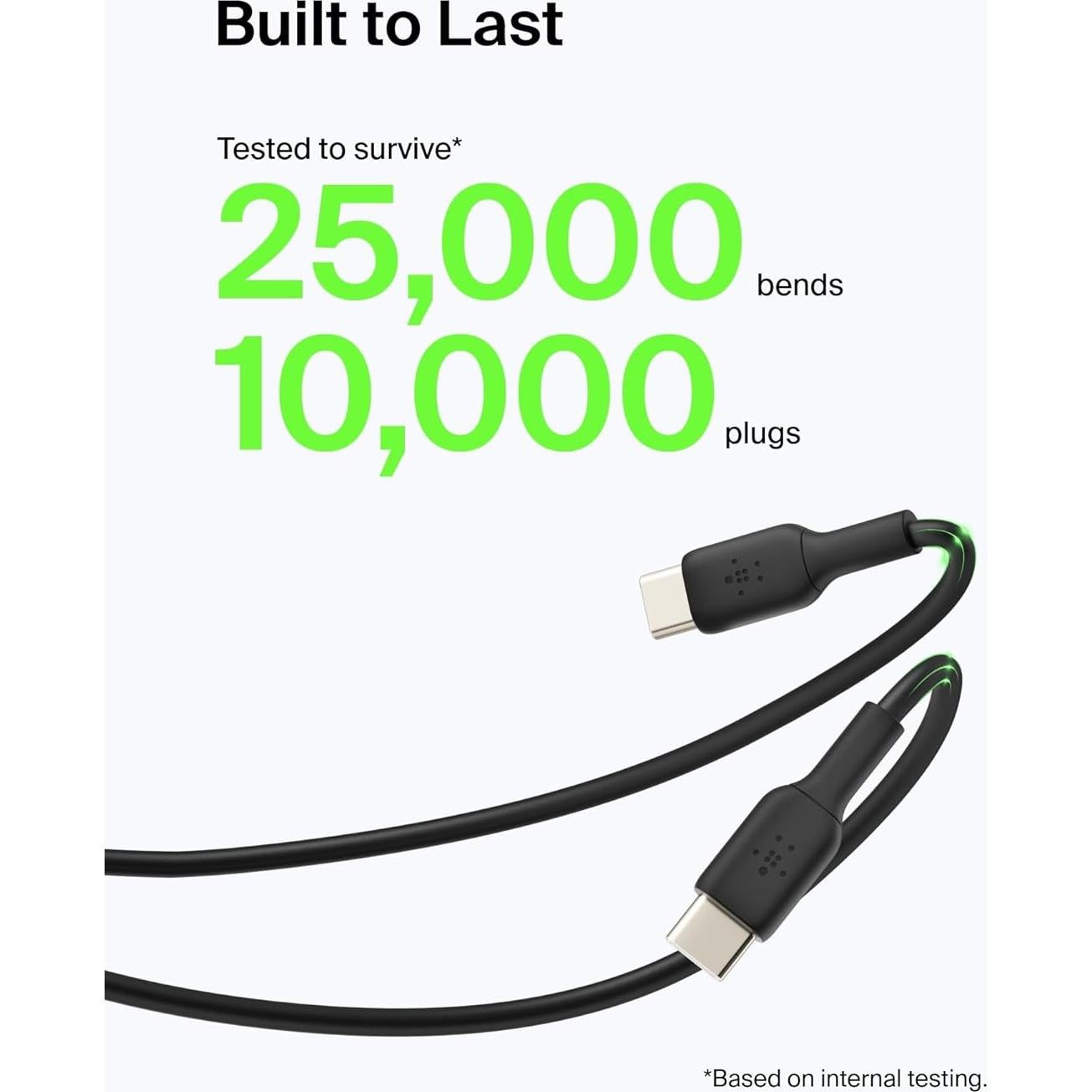 Cable USB-C a USB-A Belkin BoostCharge 1M Negro - Carga Rápida