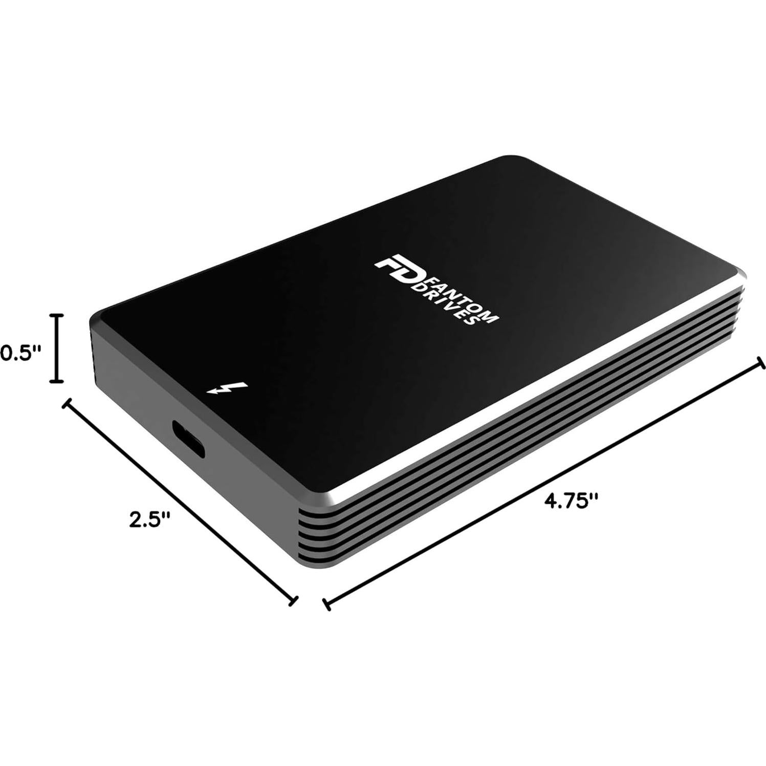SSD Externo Fantom Drives eXtreme 1TB Thunderbolt 3 2800MB/s
